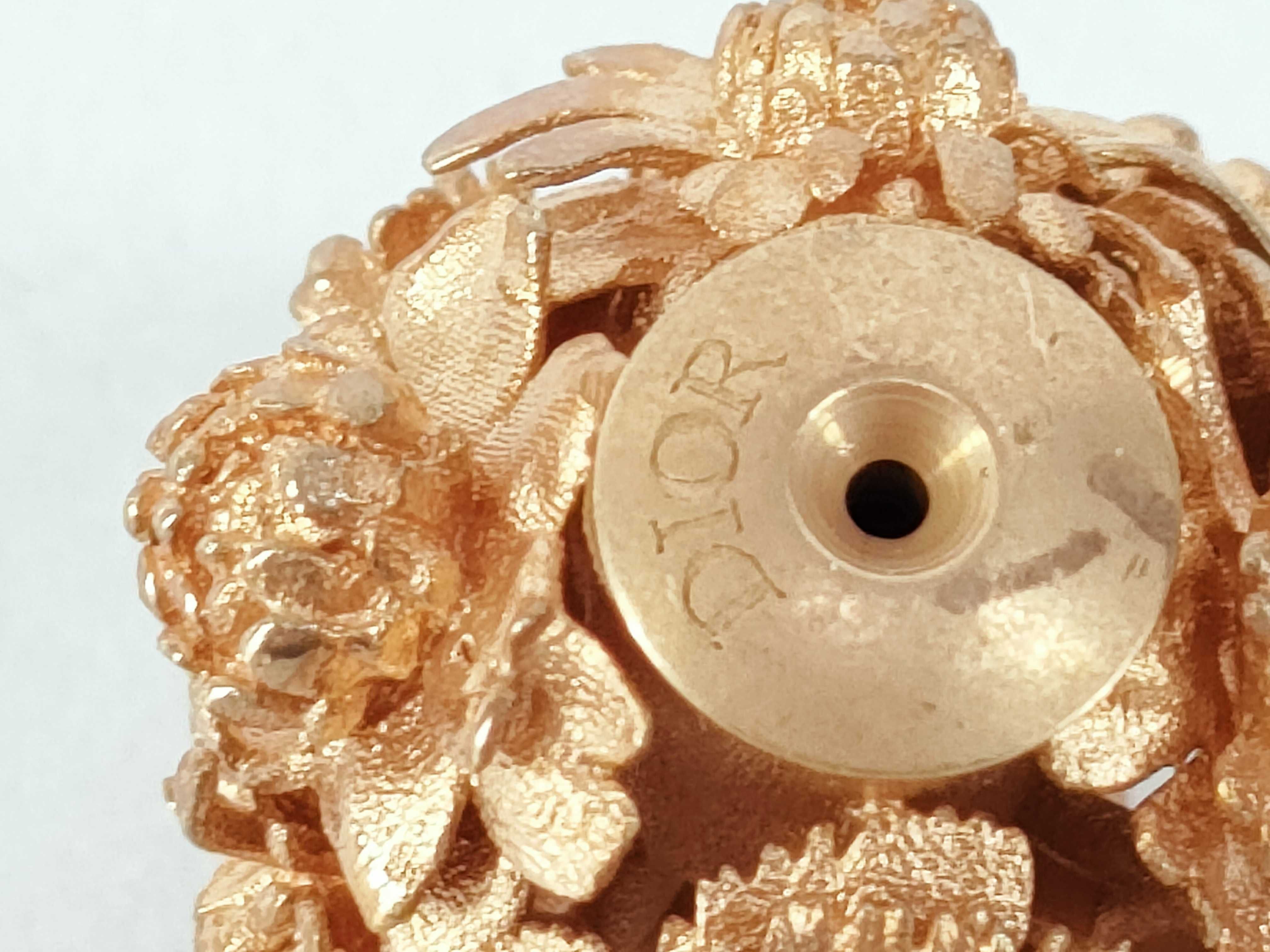 Tribal Flower Pearl Earrings — view 8