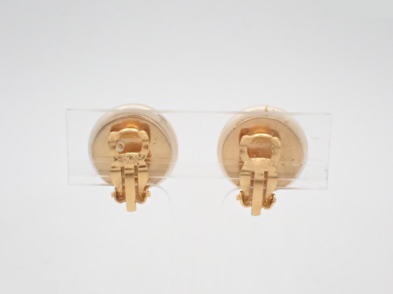 Coco Mark Pearl Earrings — view 2