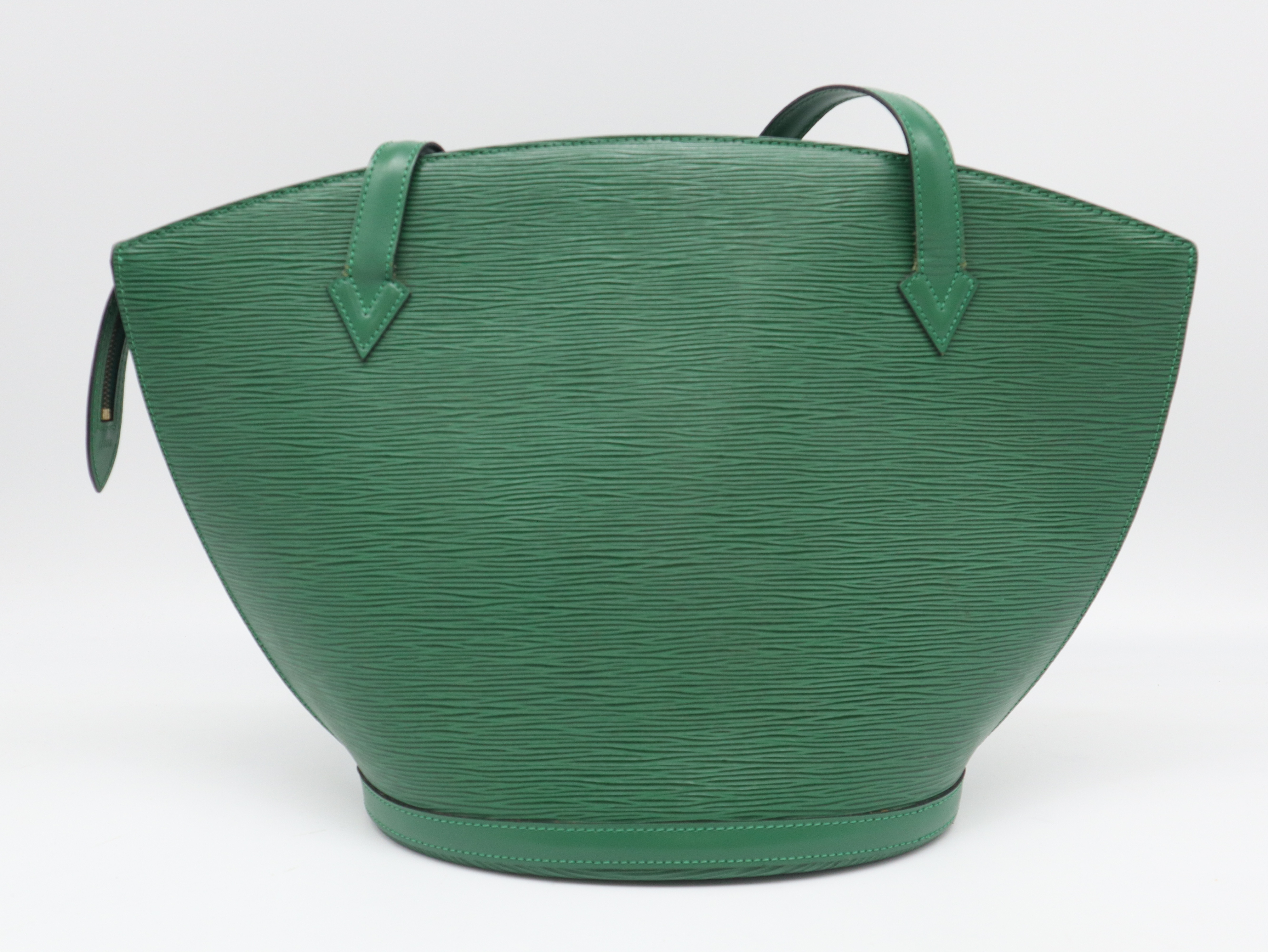 M52264 Epi Saint Jacques Shopping Borneo Green Tote Bag — view 2
