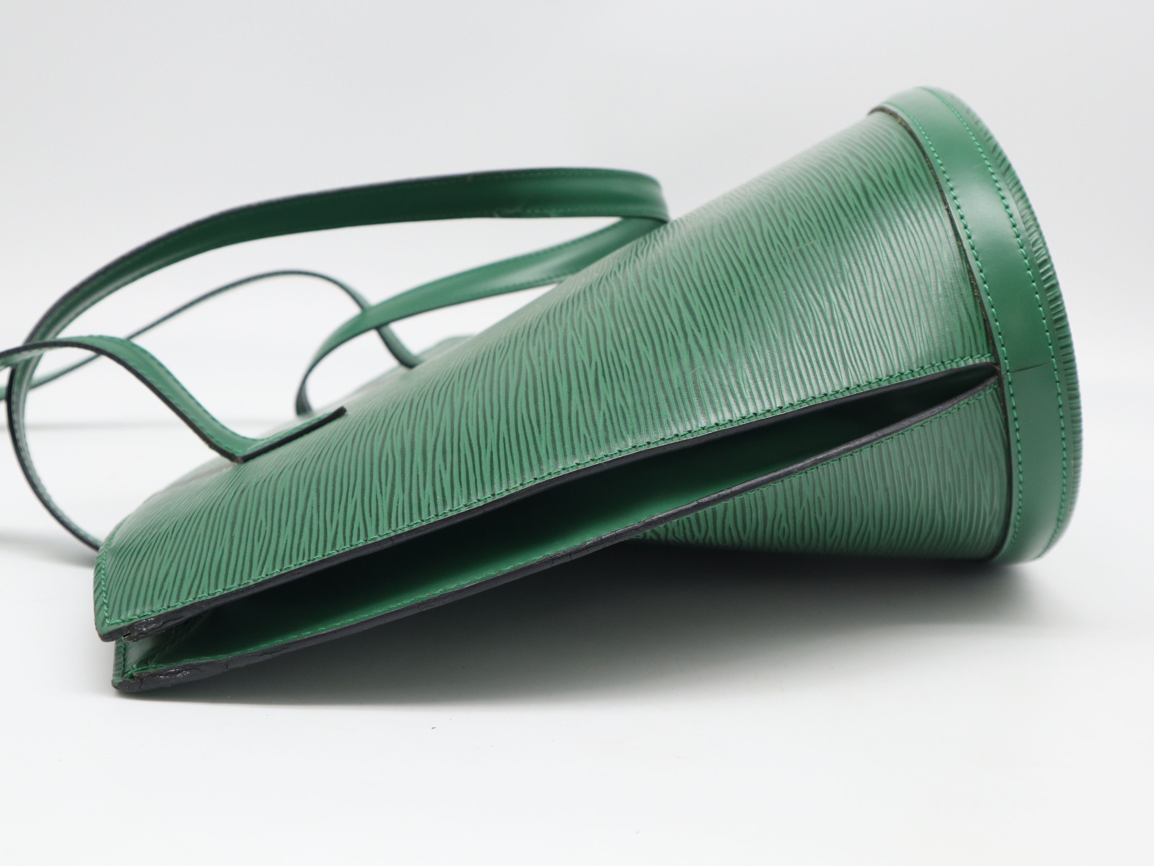 M52264 Epi Saint Jacques Shopping Borneo Green Tote Bag — view 3