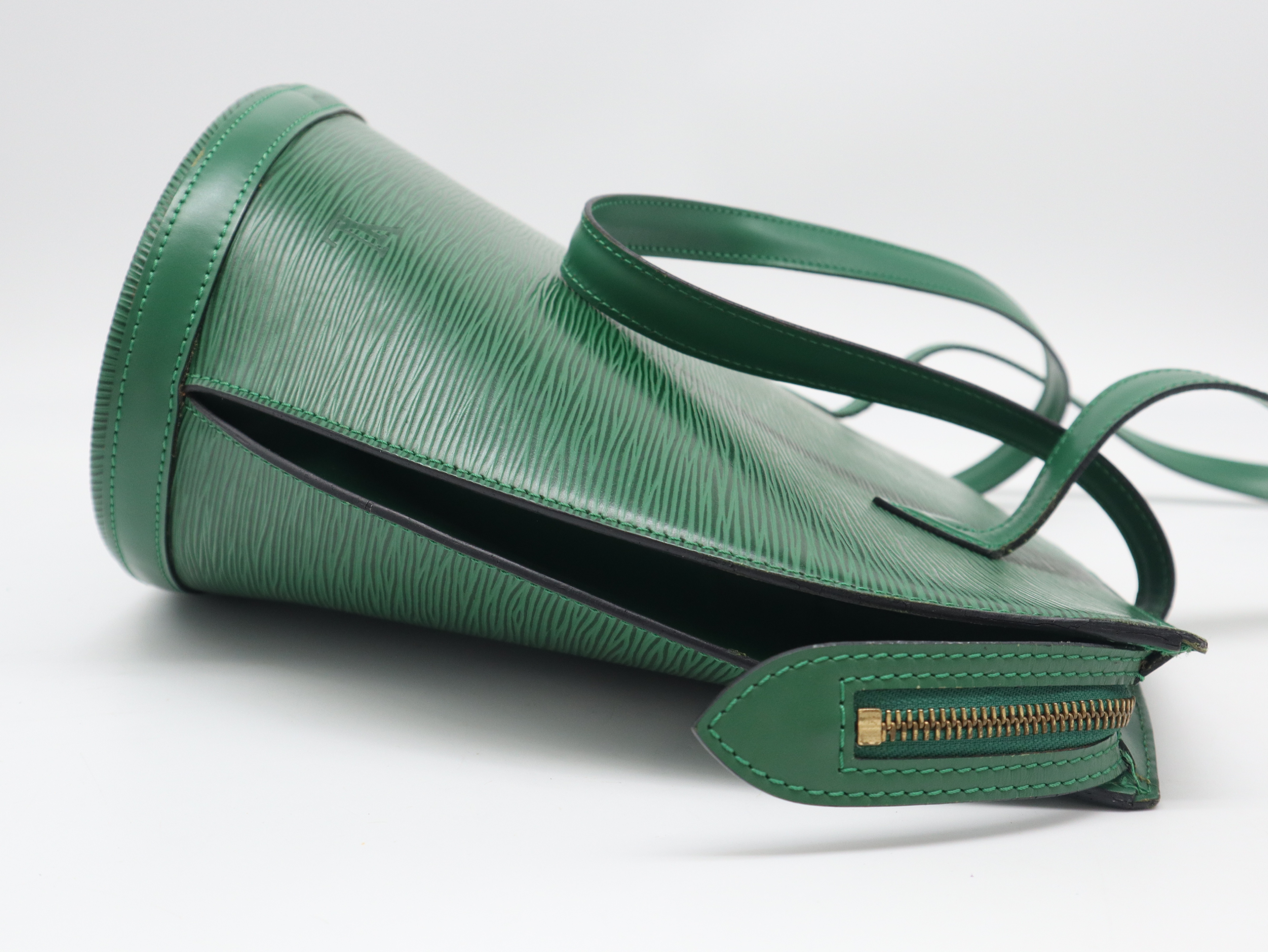 M52264 Epi Saint Jacques Shopping Borneo Green Tote Bag — view 4