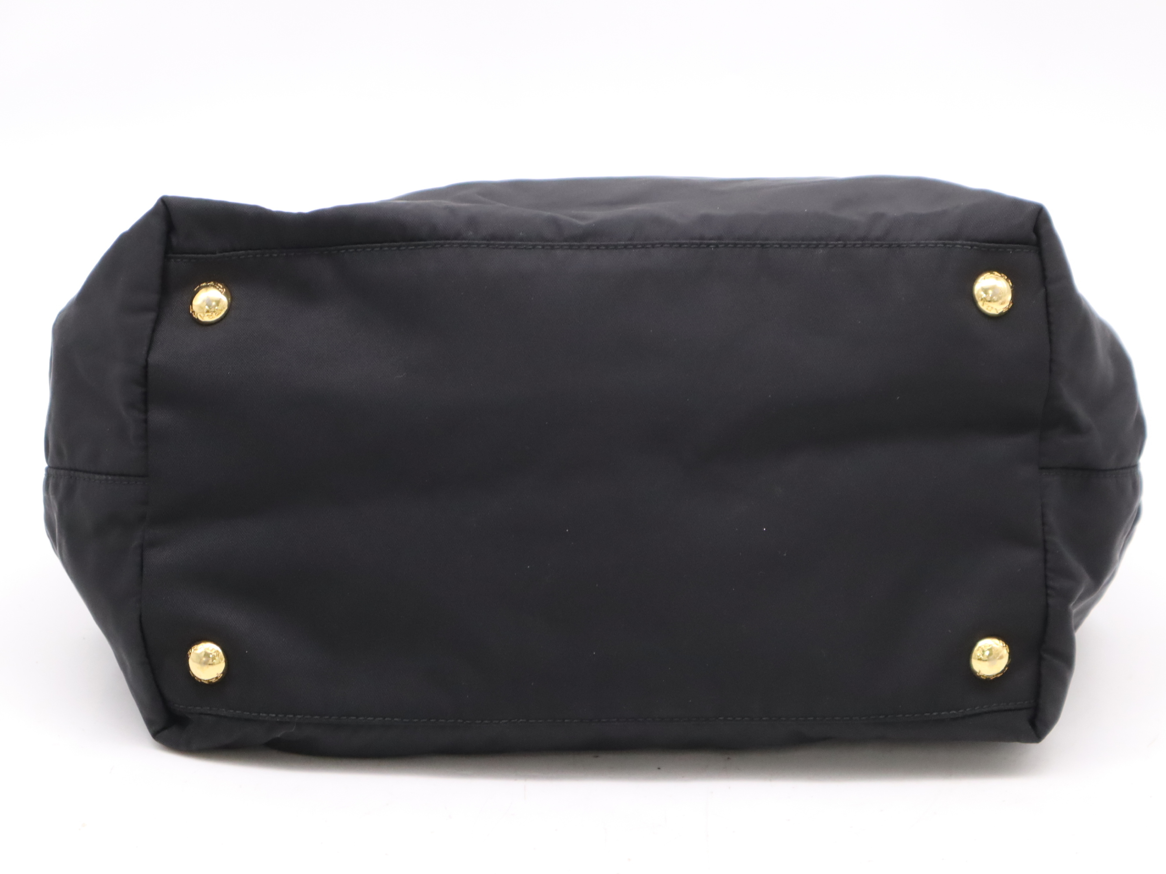 BN1601 Tessuto Ribbon Handbag Black Pink GD Metal Fittings Handbag — view 4