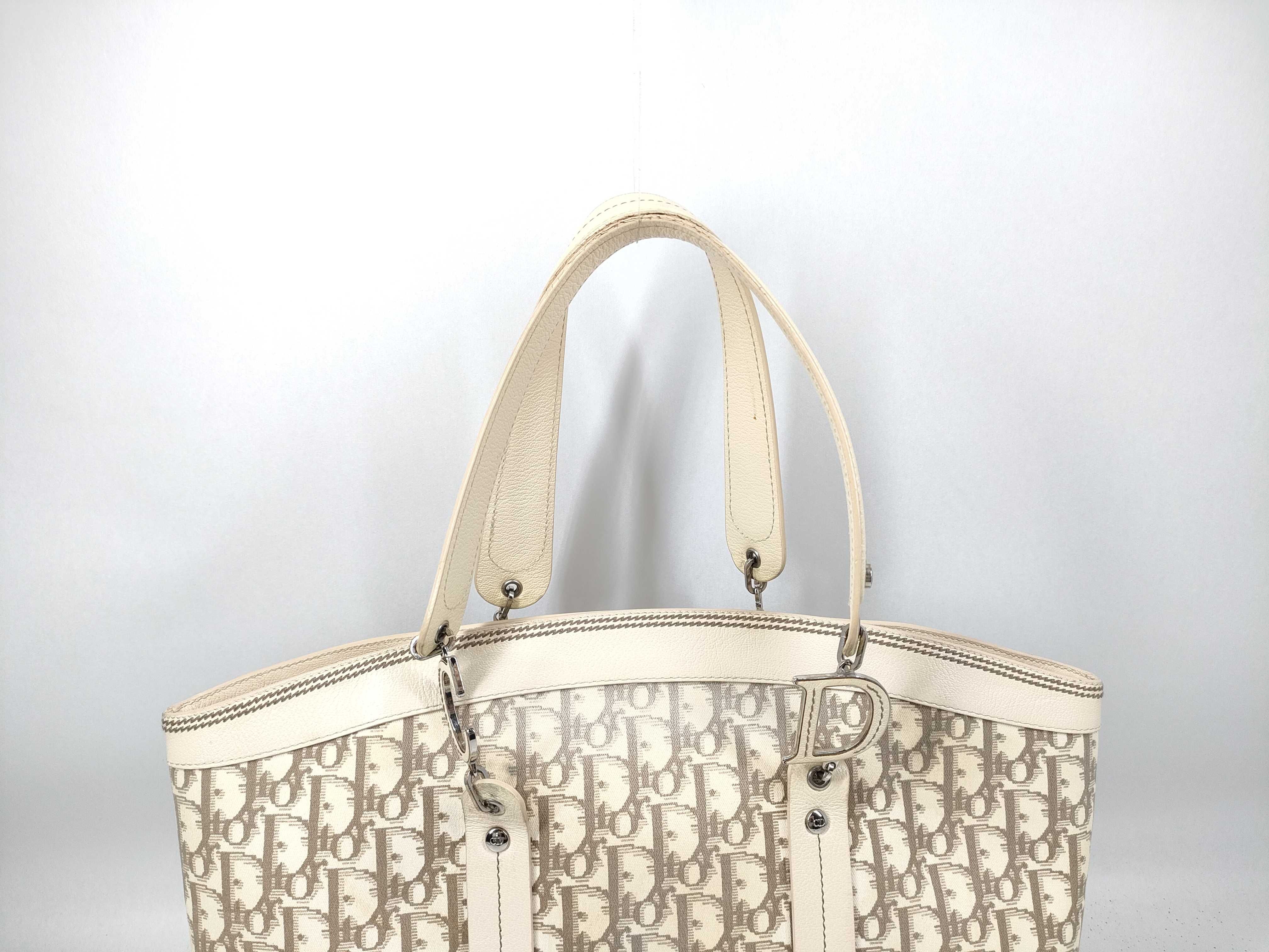 Trotter Christian Dior Floral Trotter Tote Bag — view 4