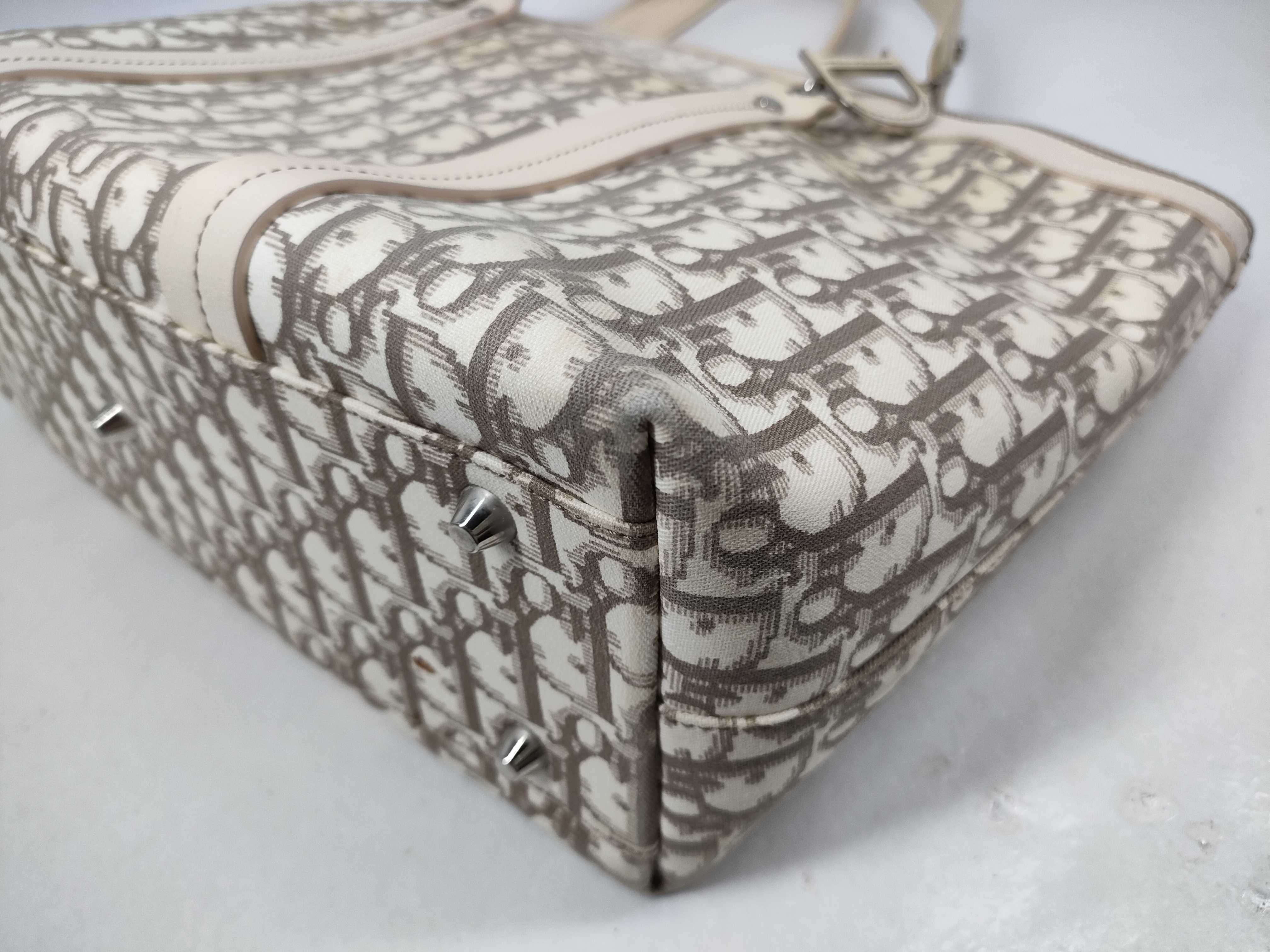 Trotter Christian Dior Floral Trotter Tote Bag — view 6