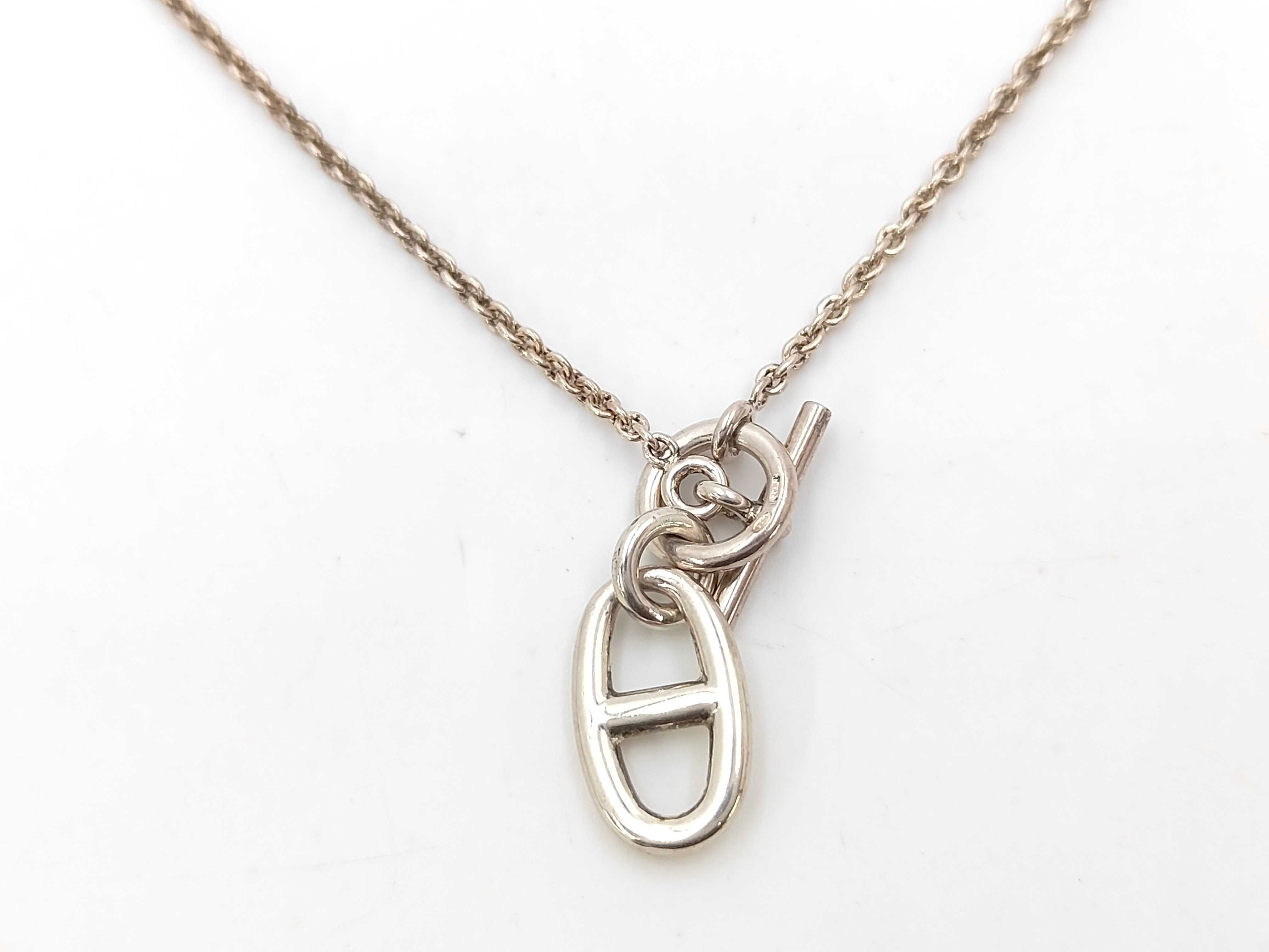 Silver Chaine d'Ancre Necklace — view 3