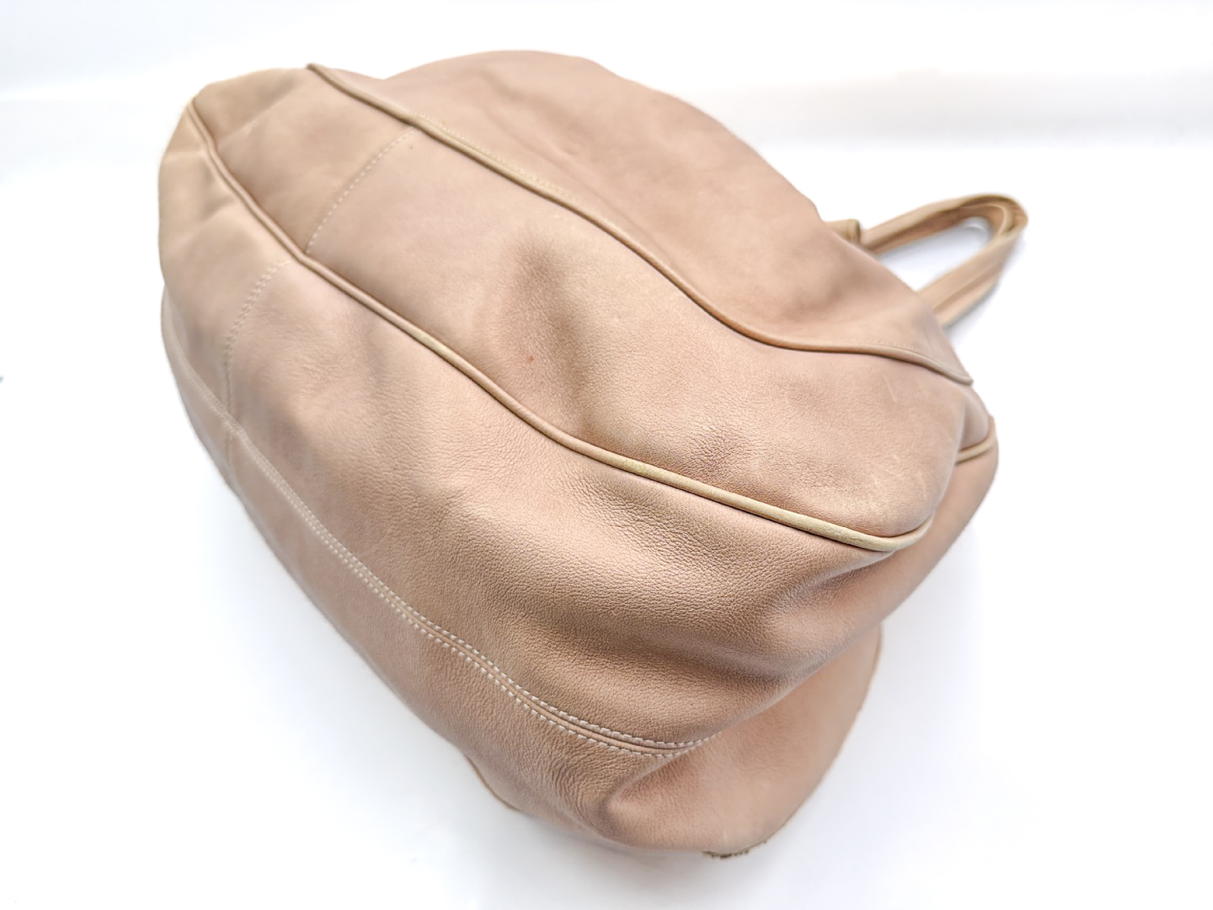 Leather Tote Bag with B.Zero Hardware — view 5