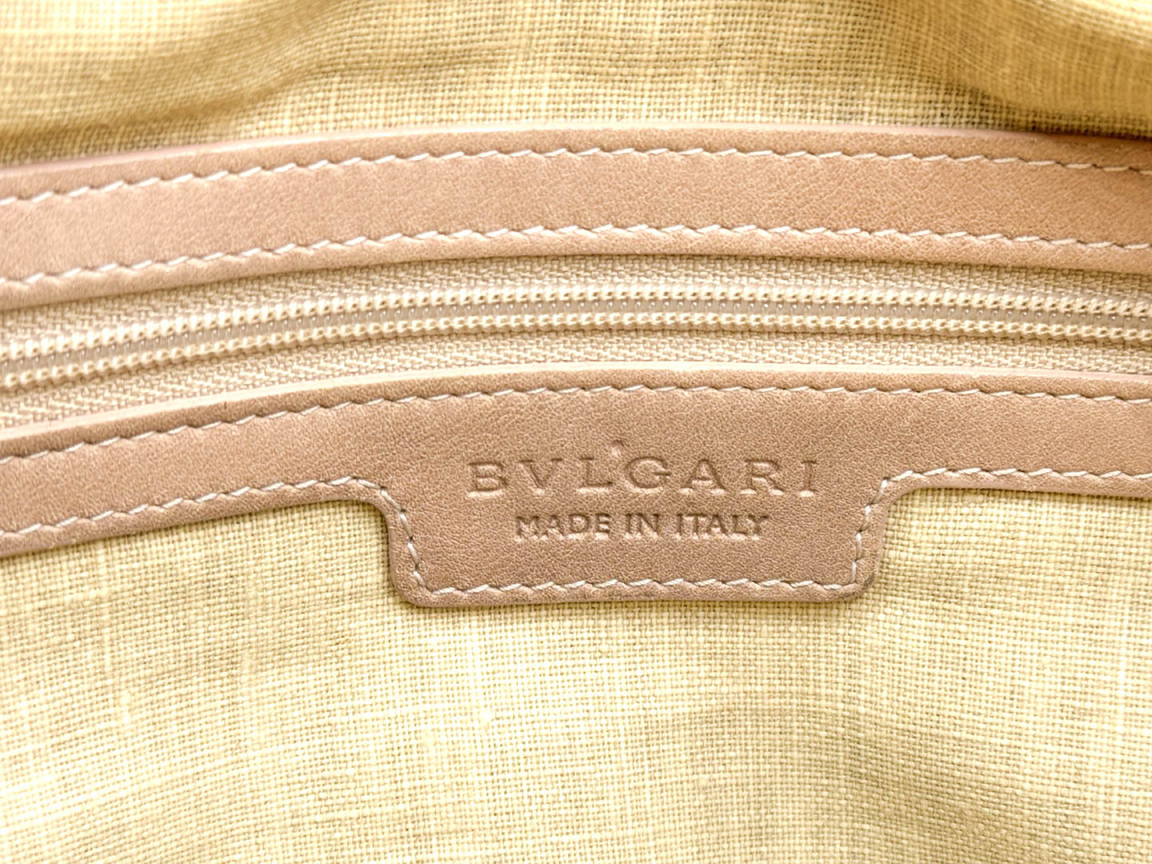 Leather Tote Bag with B.Zero Hardware — view 8