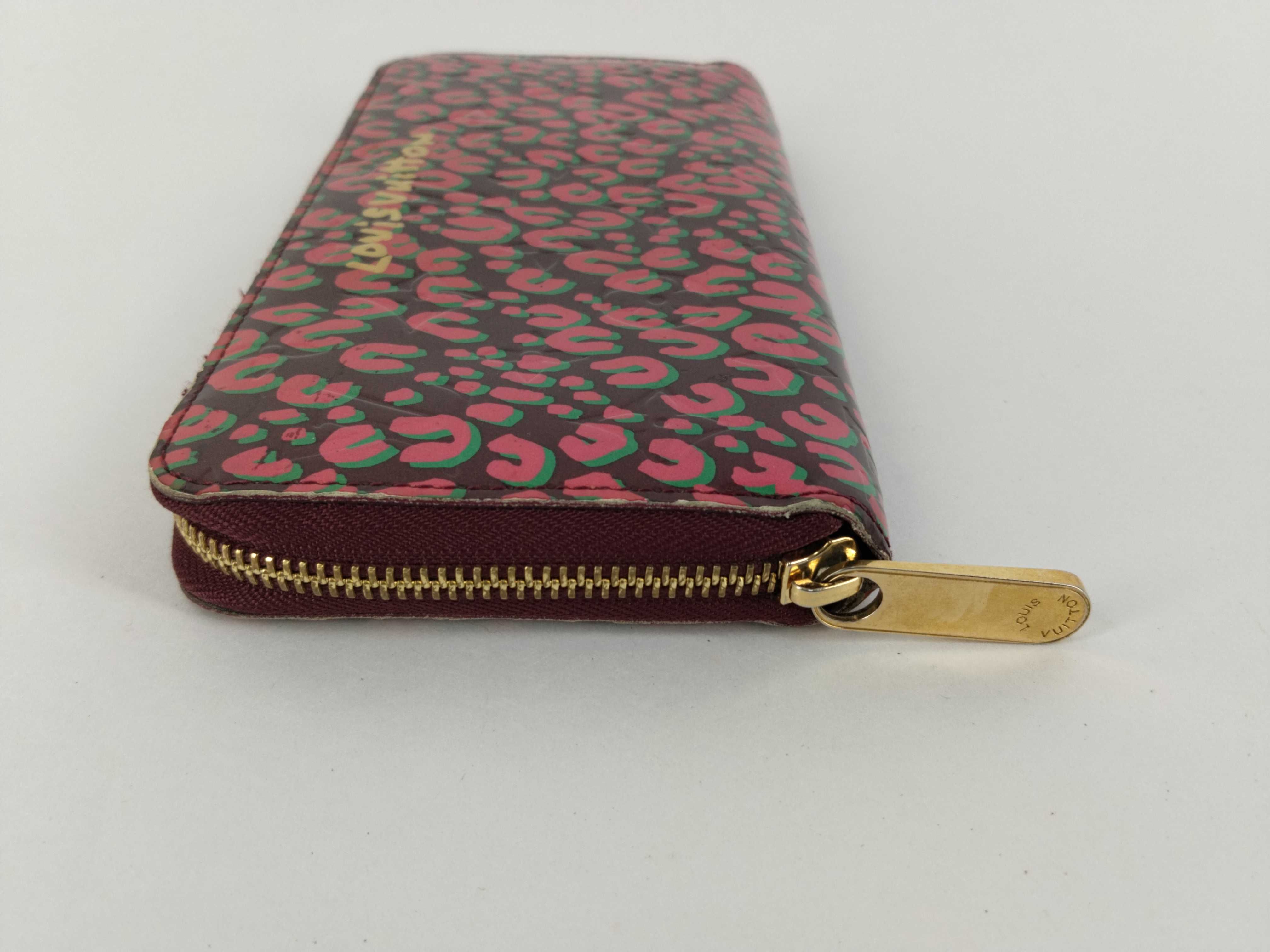 Vernis Leopard Zippy Wallet — view 6