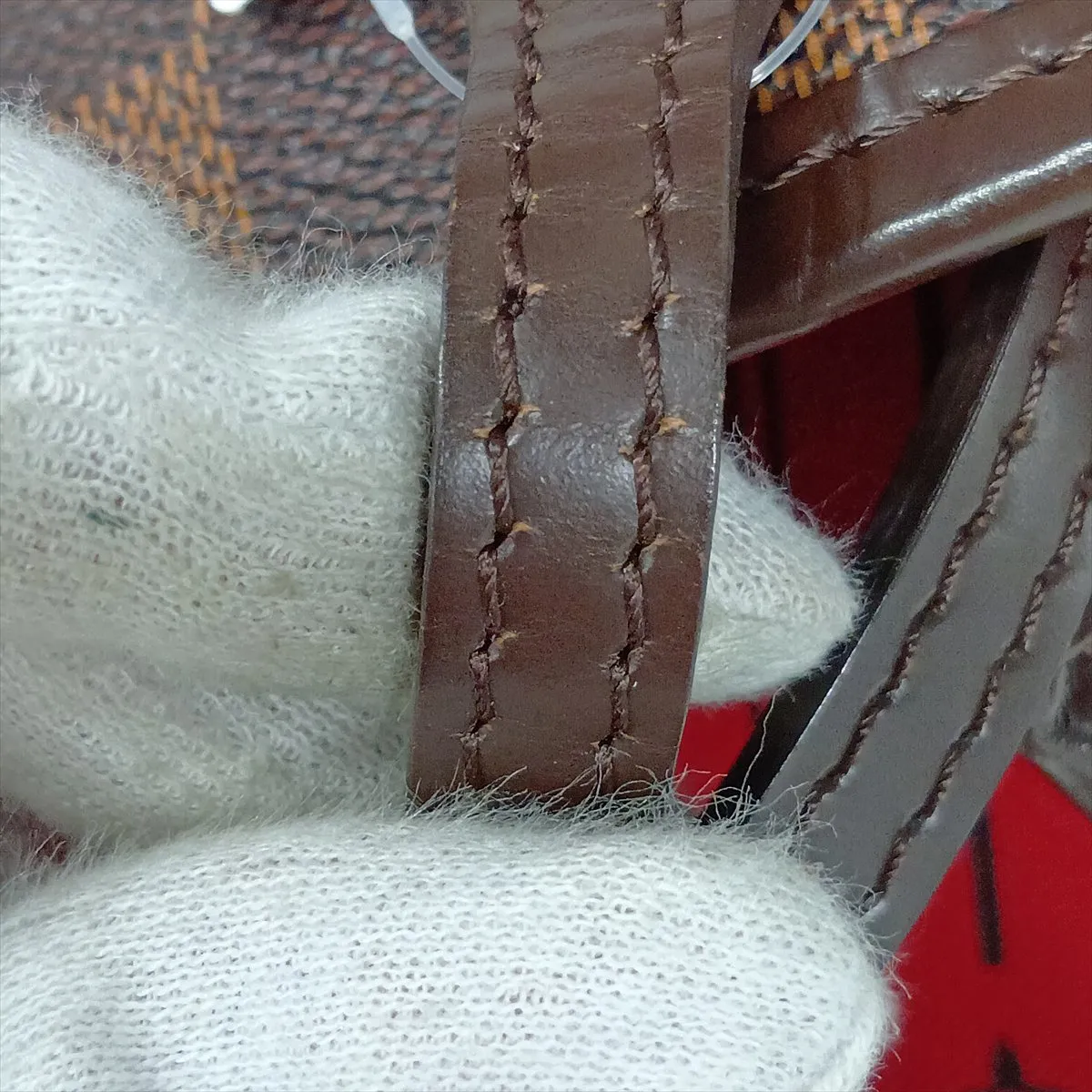 Damier Neverfull MM N41358 AH0134 Brown — view 11