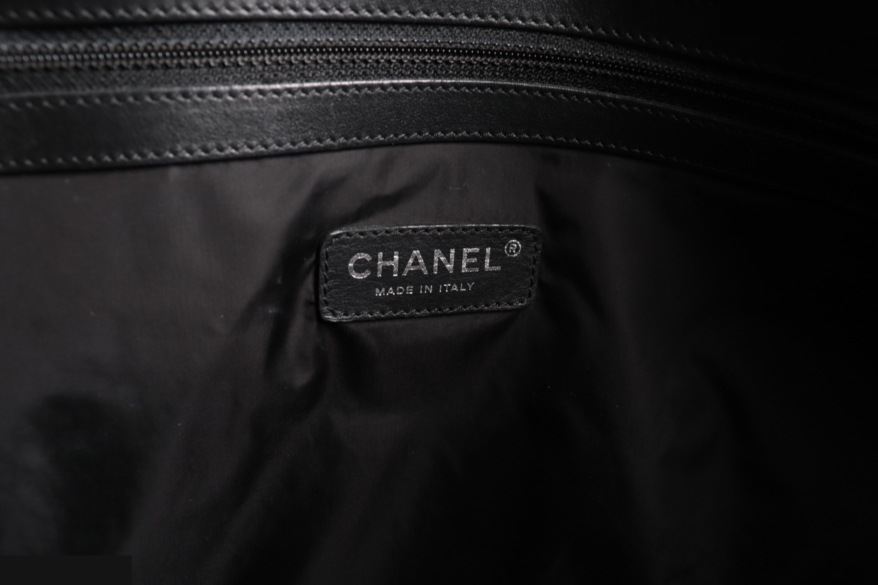 Tweed print nylon tote bag, item number 18. — view 6