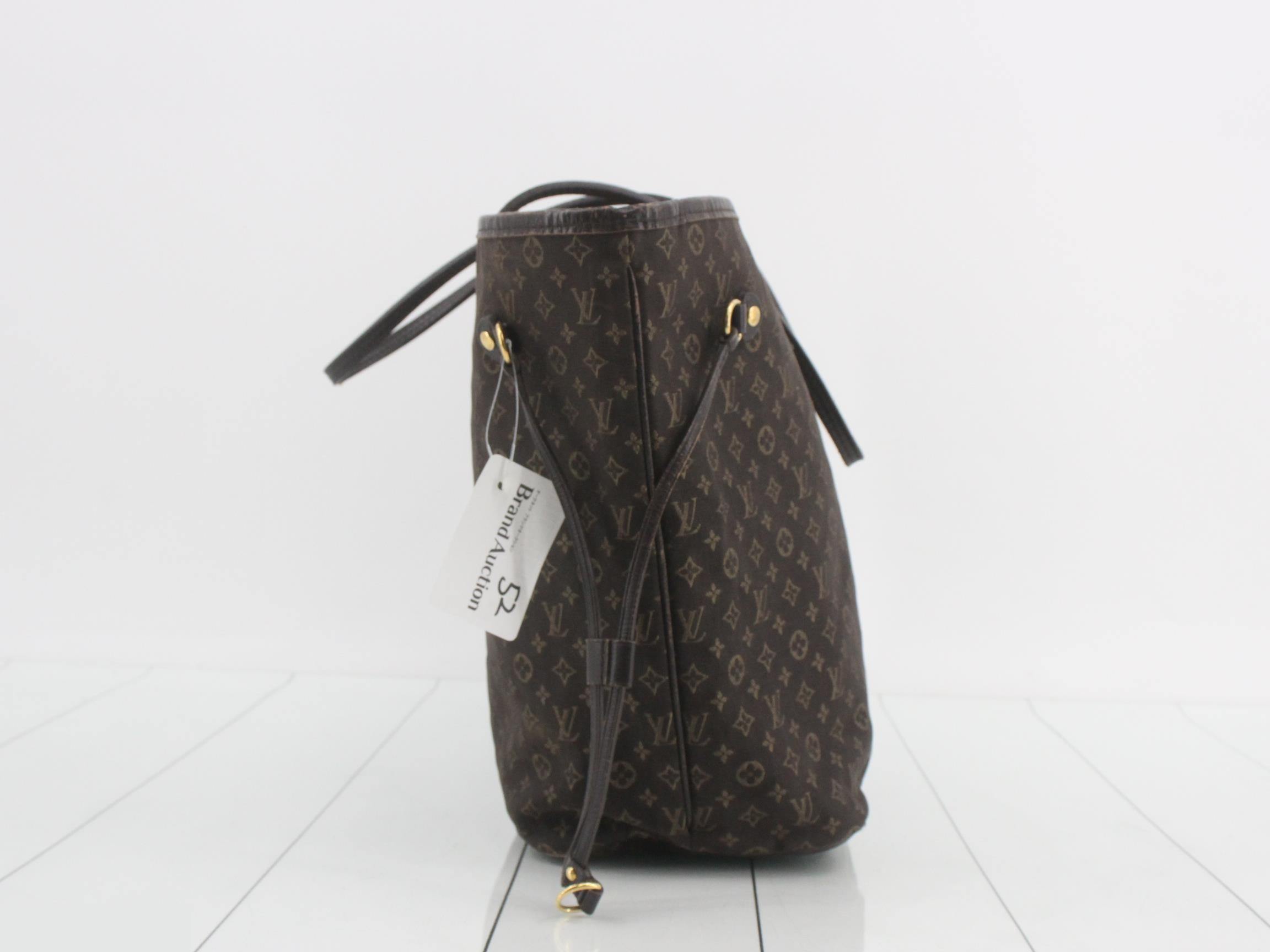 Monogram Idylle Neverfull MM Fusain Tote Bag — view 4