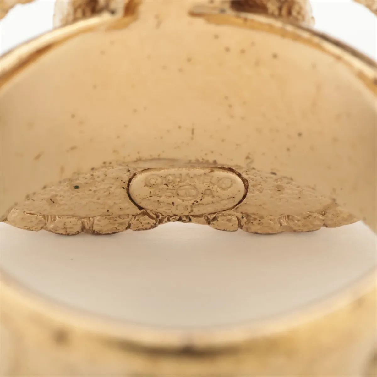 Cocomark 06A Ring GP x Rhinestone Gold — view 3
