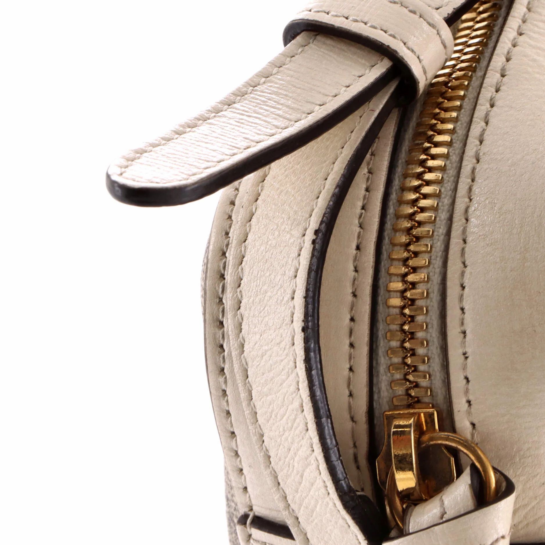 Horsebit 1955 Flap Pocket Camera Bag Gg Coated Canvas And Leather Small — view 6