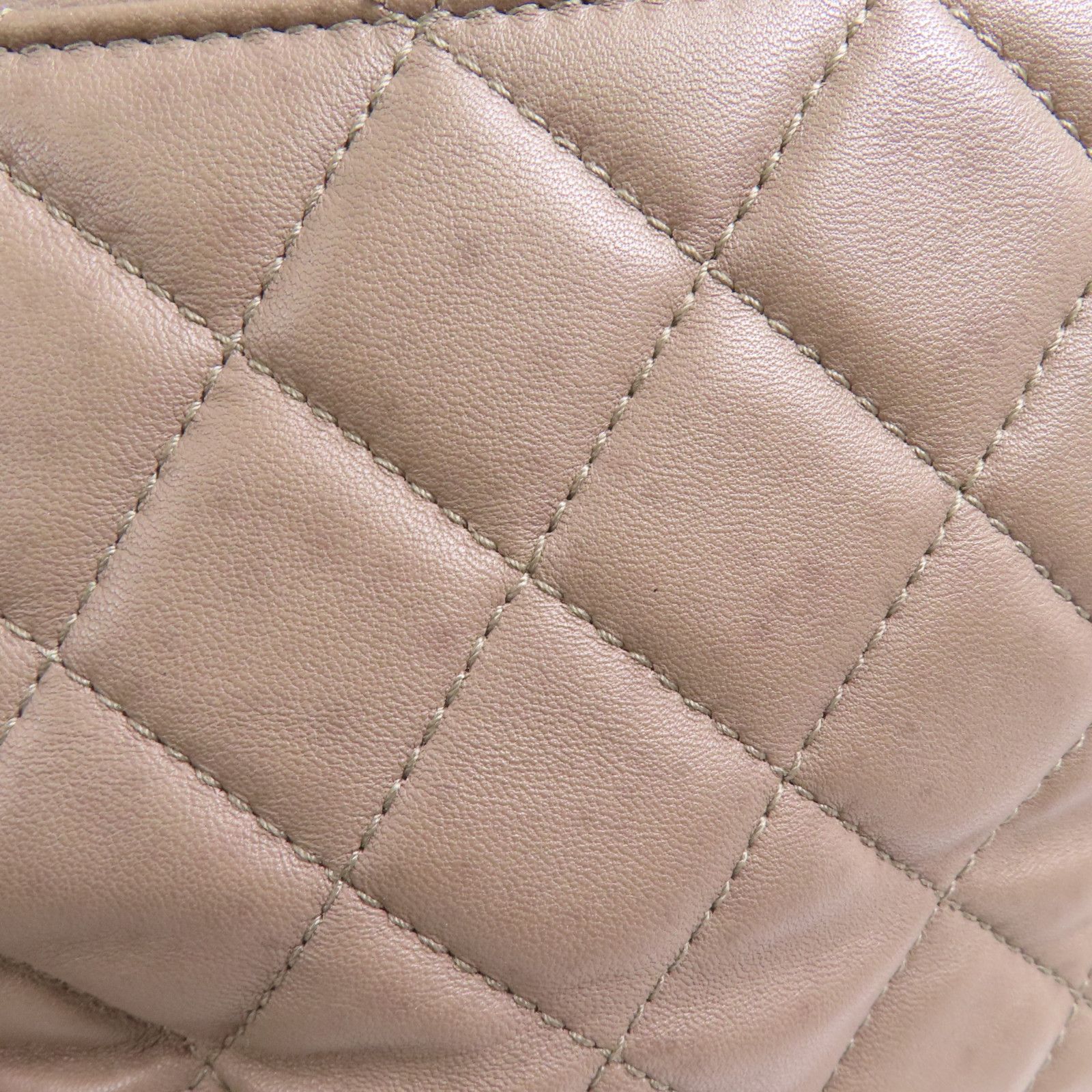 Quilted Lambskin 7 Tote Bag — view 12