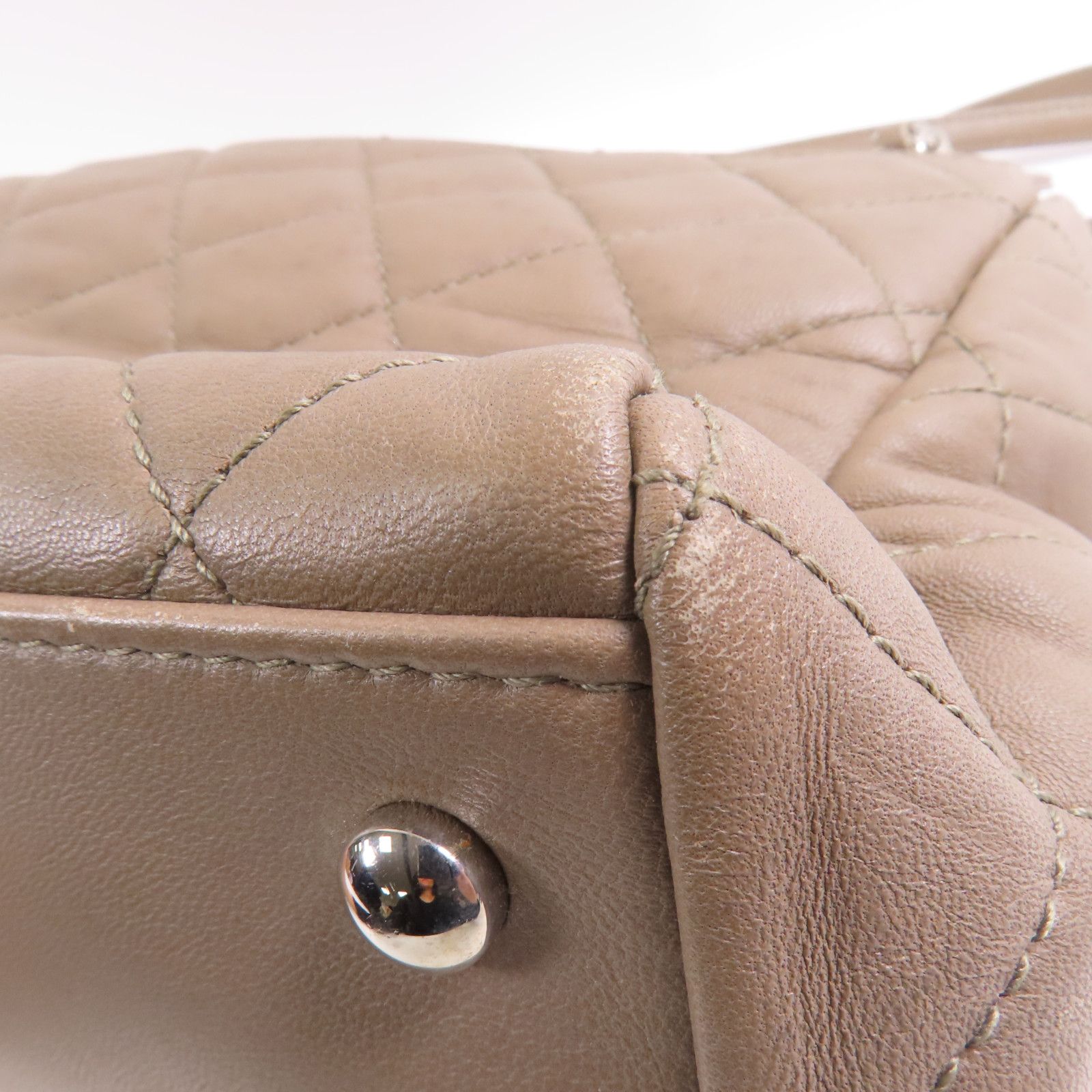 Quilted Lambskin 7 Tote Bag — view 7