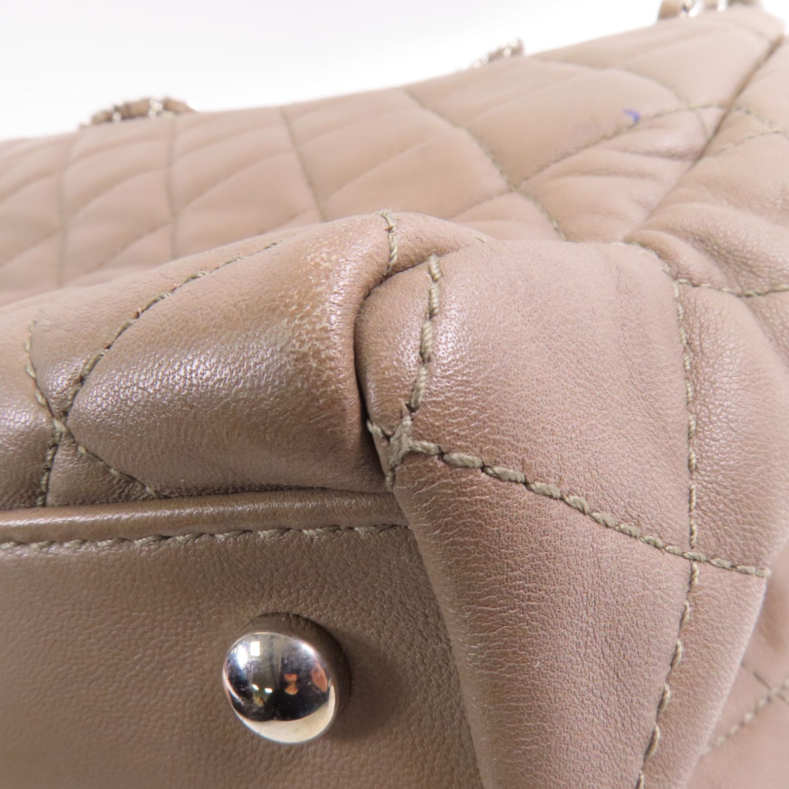 Quilted Lambskin 7 Tote Bag — view 8