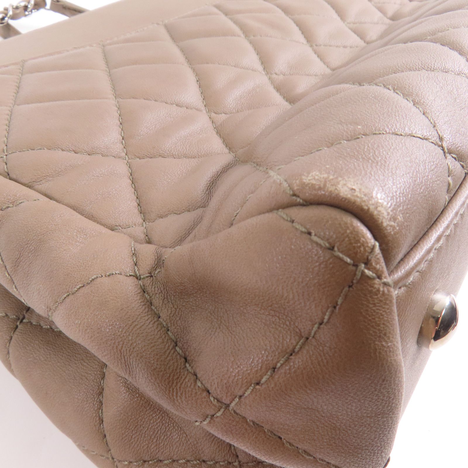 Quilted Lambskin 7 Tote Bag — view 9