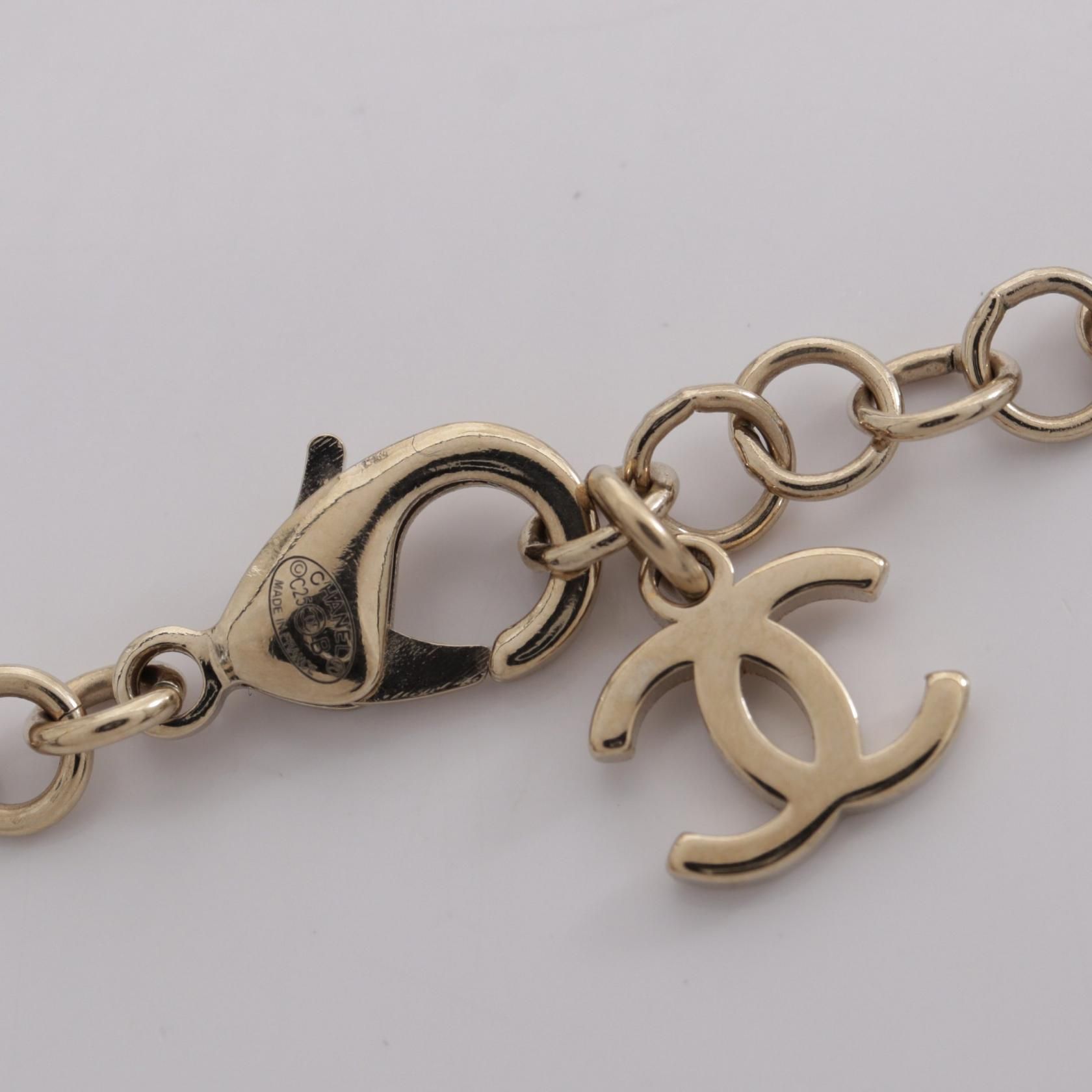 Artificial Pearl / Rhinestone, Gold — view 3
