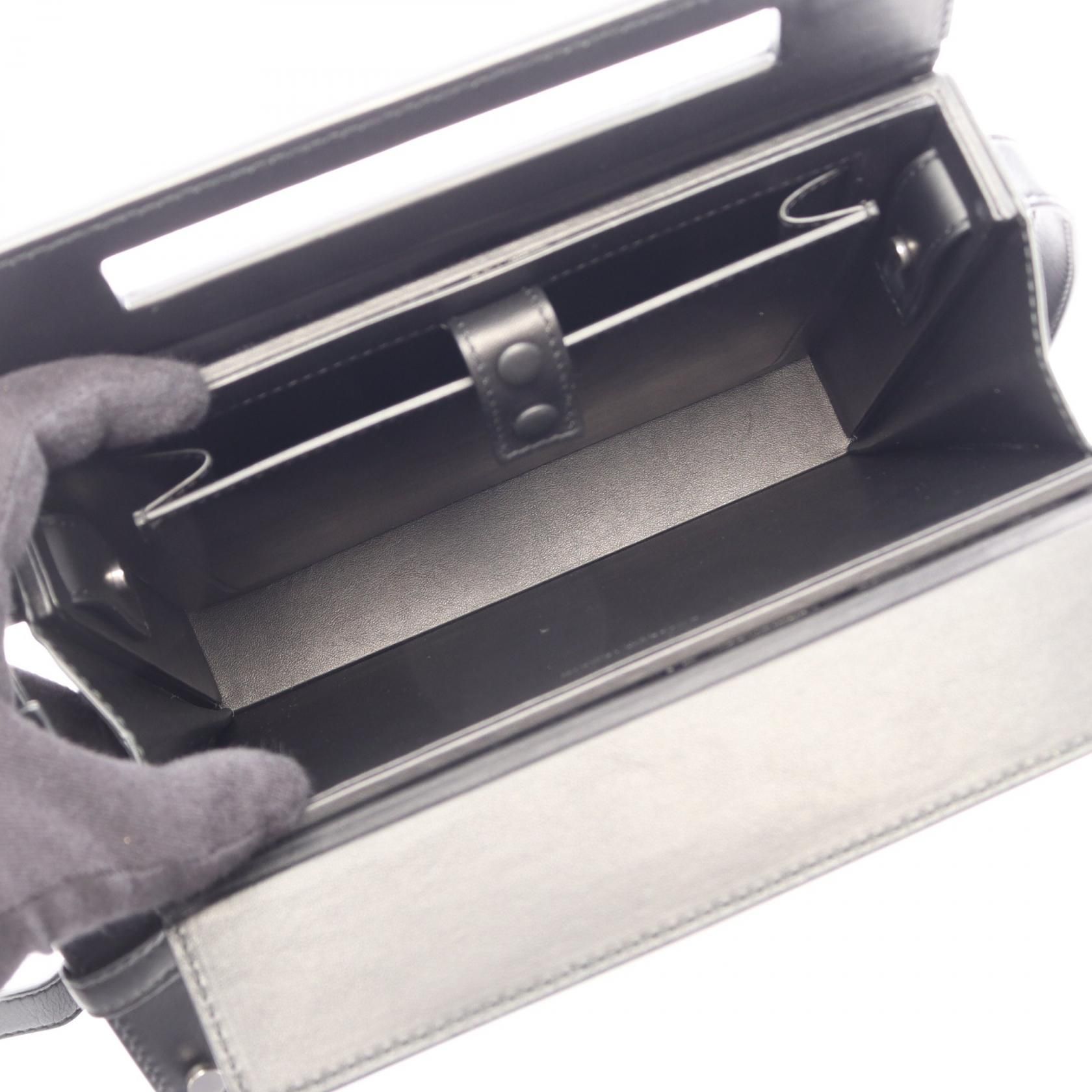 Rigid/Trunk Top Handle Messenger Bag — view 3