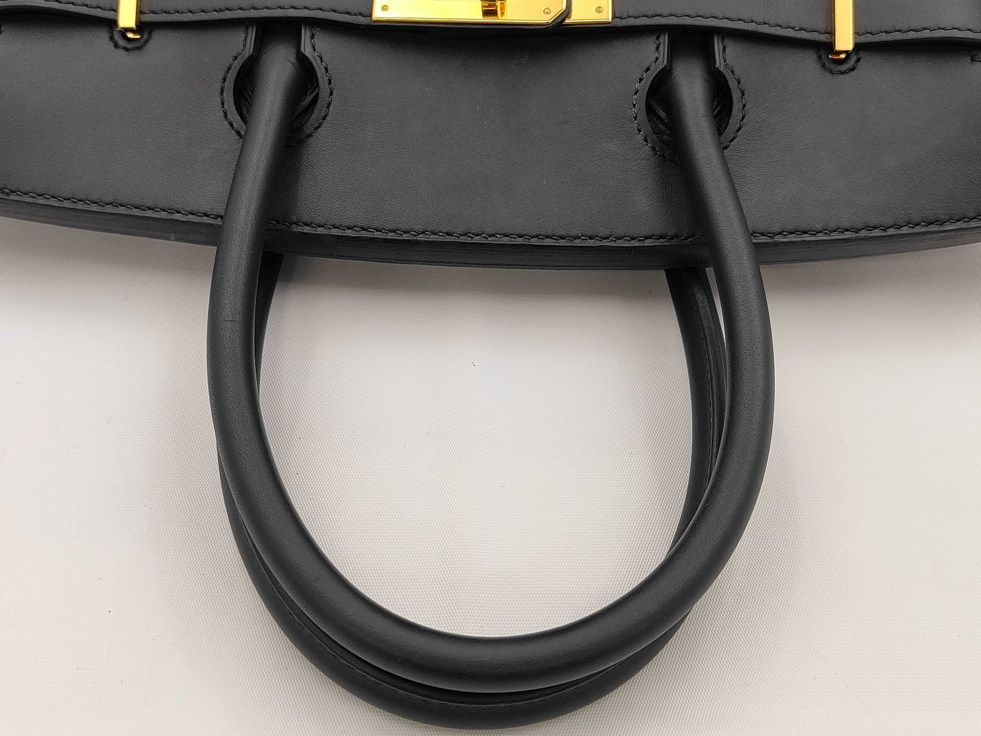 Birkin 30 Black/Navy Handbag — view 3