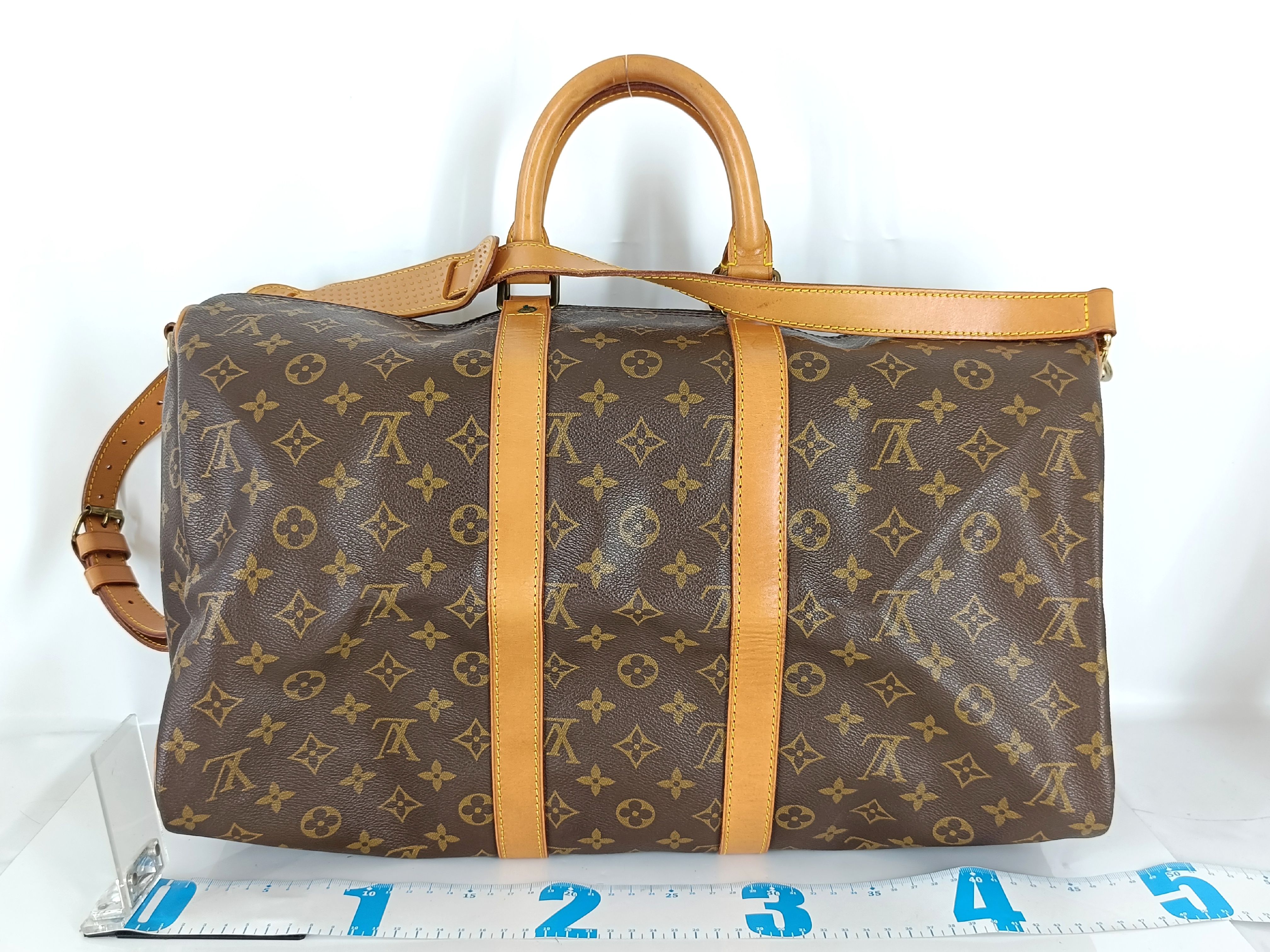 Monogram Keepall 45 Bandoulière M41428 Brown VI1911 Boston Bag — view 2