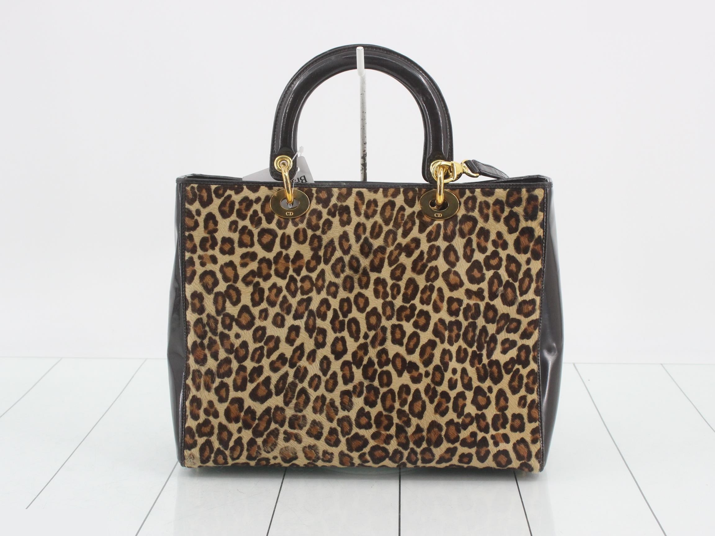 Lady Dior Calf Hair Handbag/Shoulder Bag (2-Way) — view 2