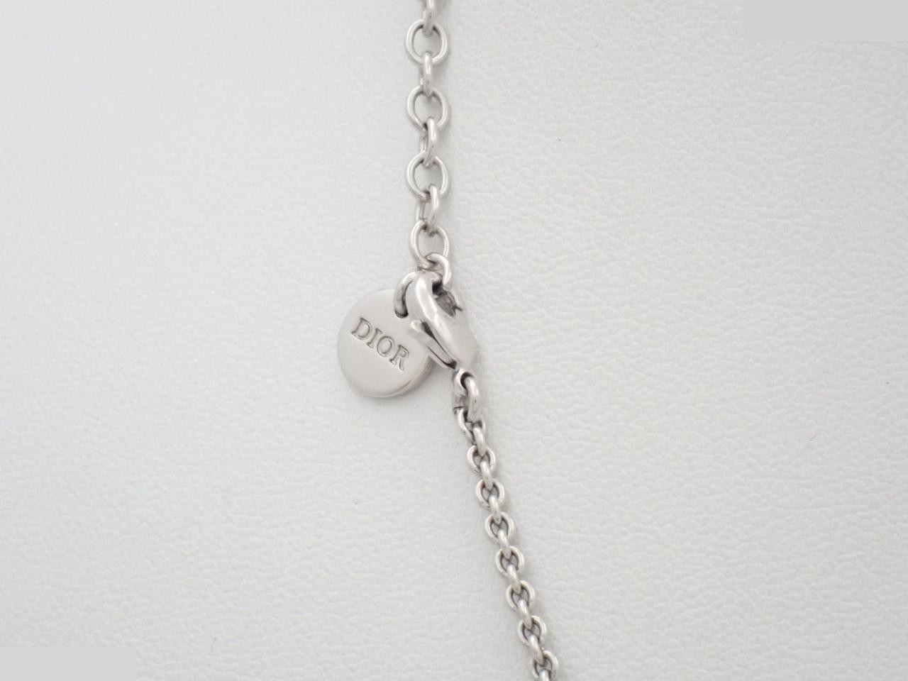 Silver necklace, neck circumference approximately 44 cm — view 2