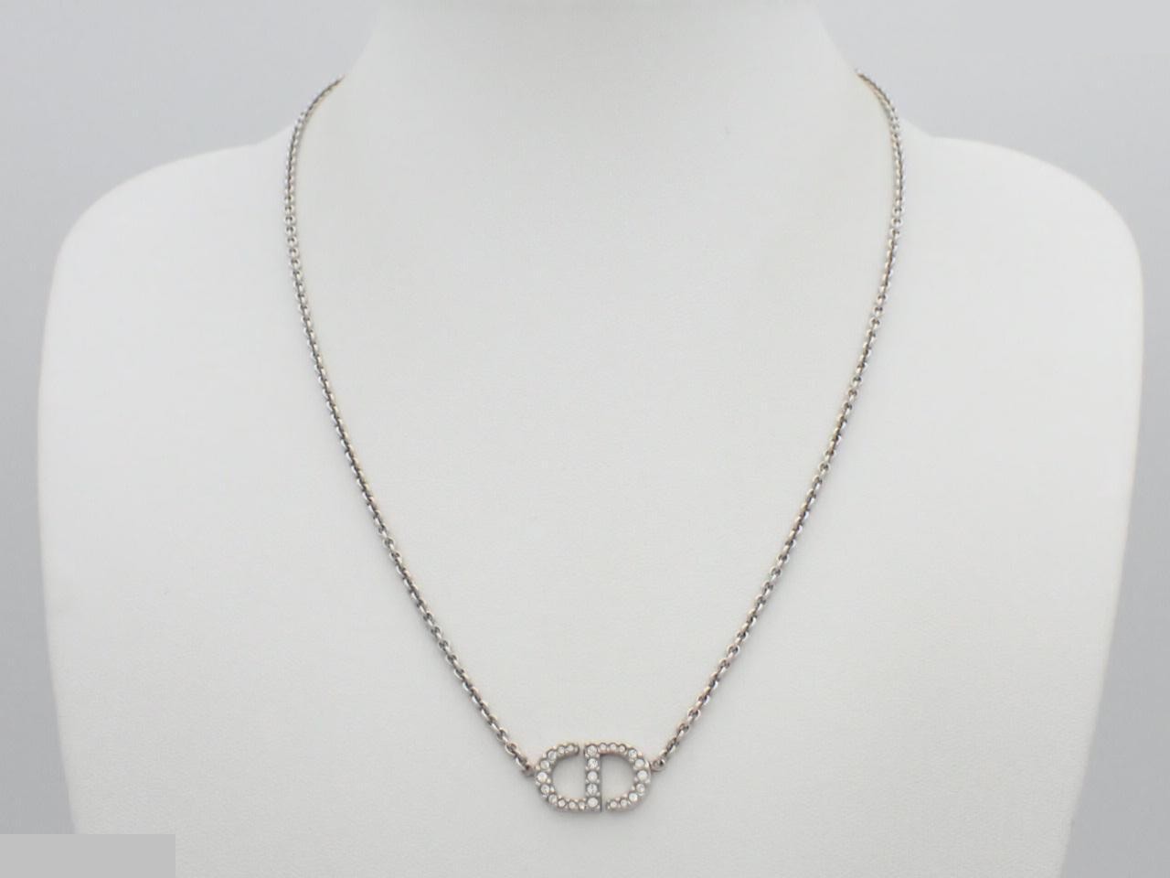 Silver necklace, neck circumference approximately 44 cm — view 3