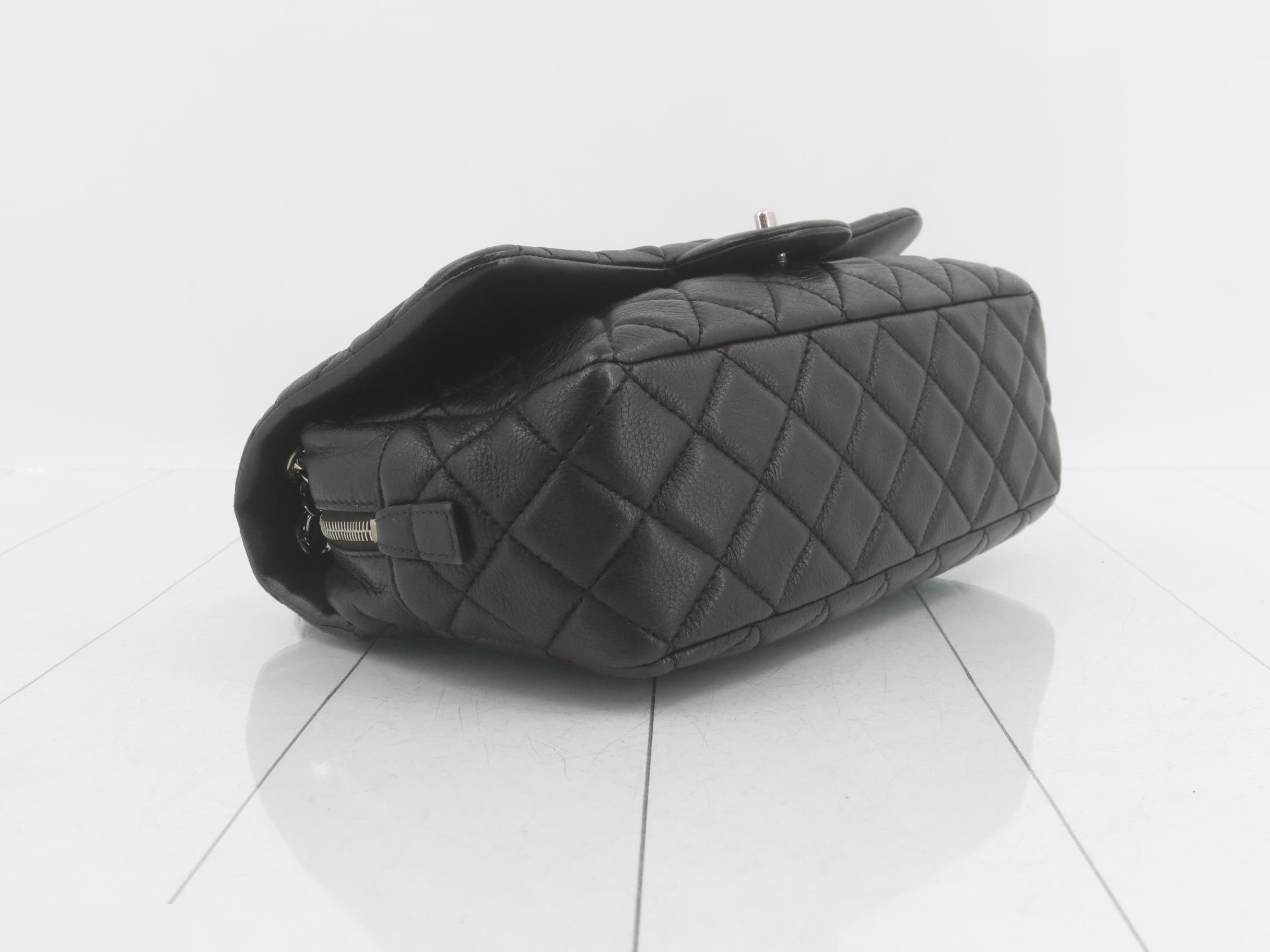 Matelassé Leather Turnlock Double Chain Shoulder Bag — view 5