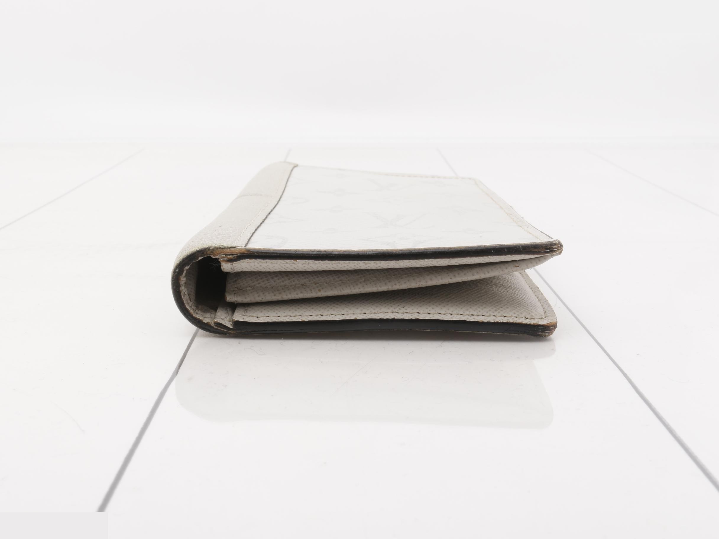 Portefeuille Brazza Taiga White — view 3
