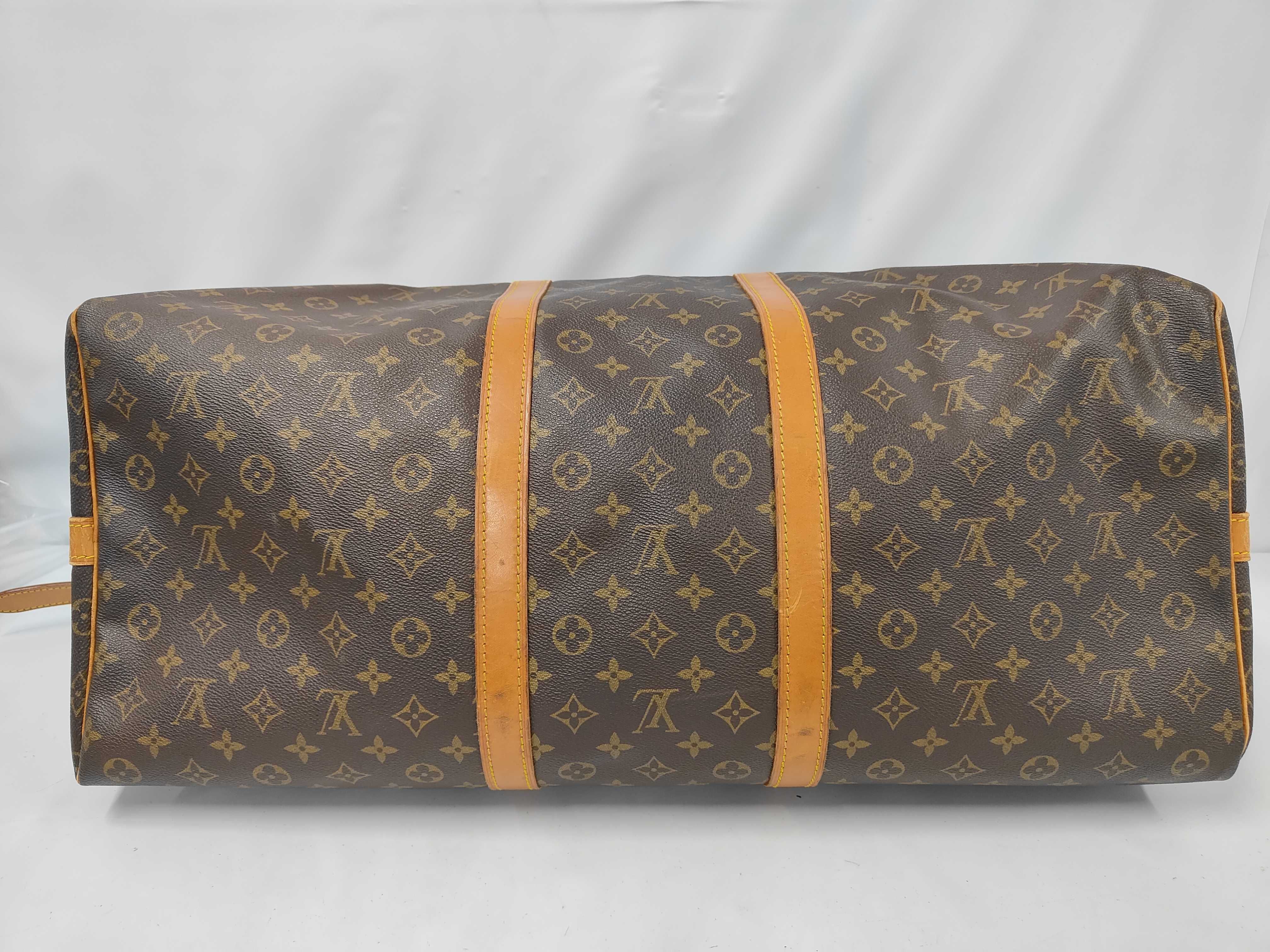 Monogram Keepall 60 Bandoulière Boston Bag — view 3