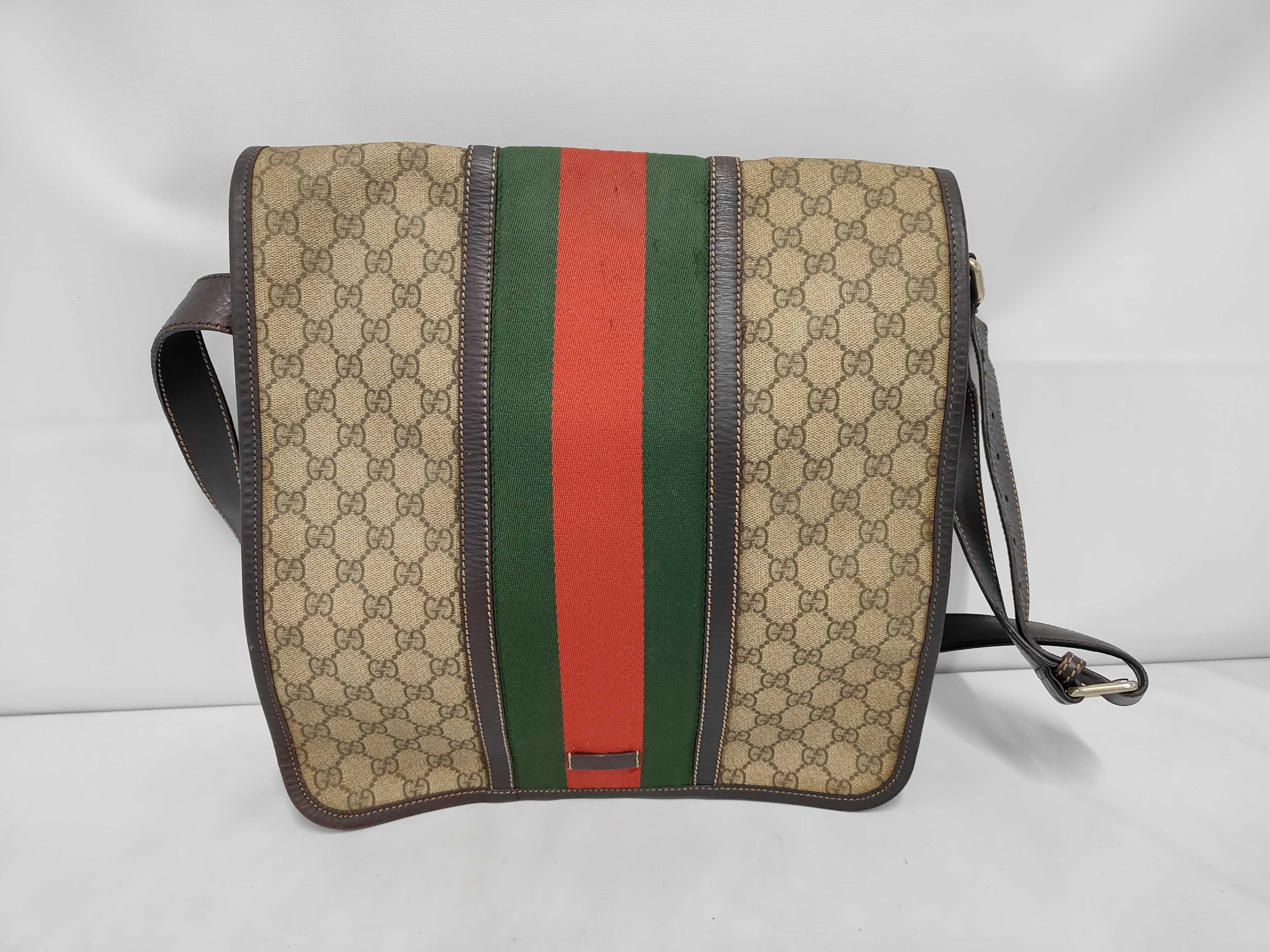 GG Supreme Messenger Bag (Sherry Line)