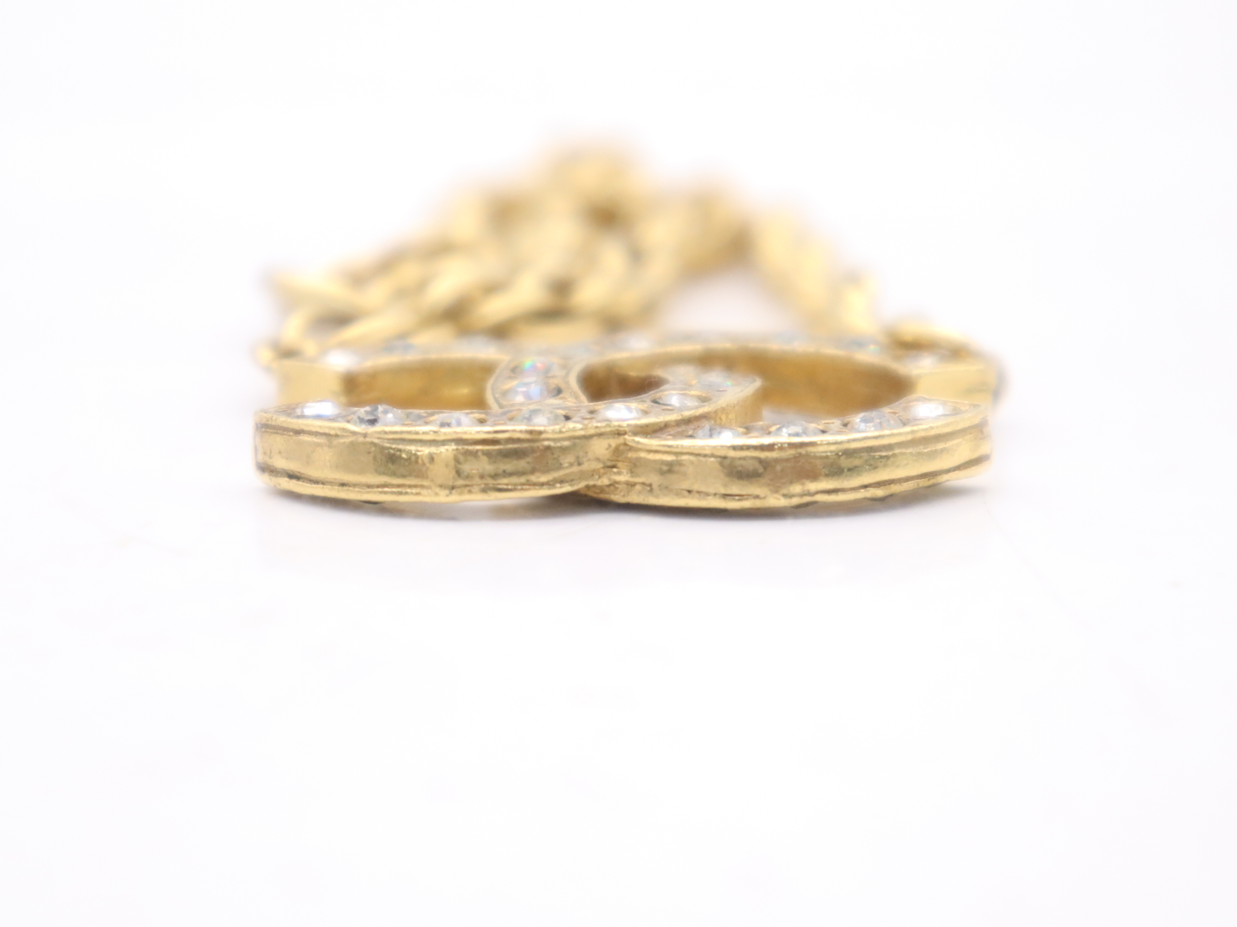 Gold Vintage Chain Necklace — view 4