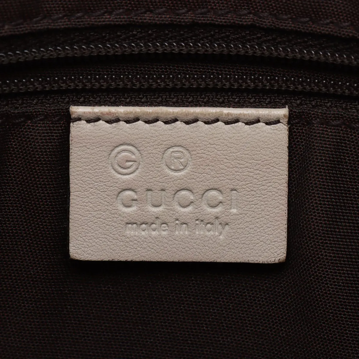GG Canvas x Leather Shoulder Bag Beige 388924 Outlet — view 11