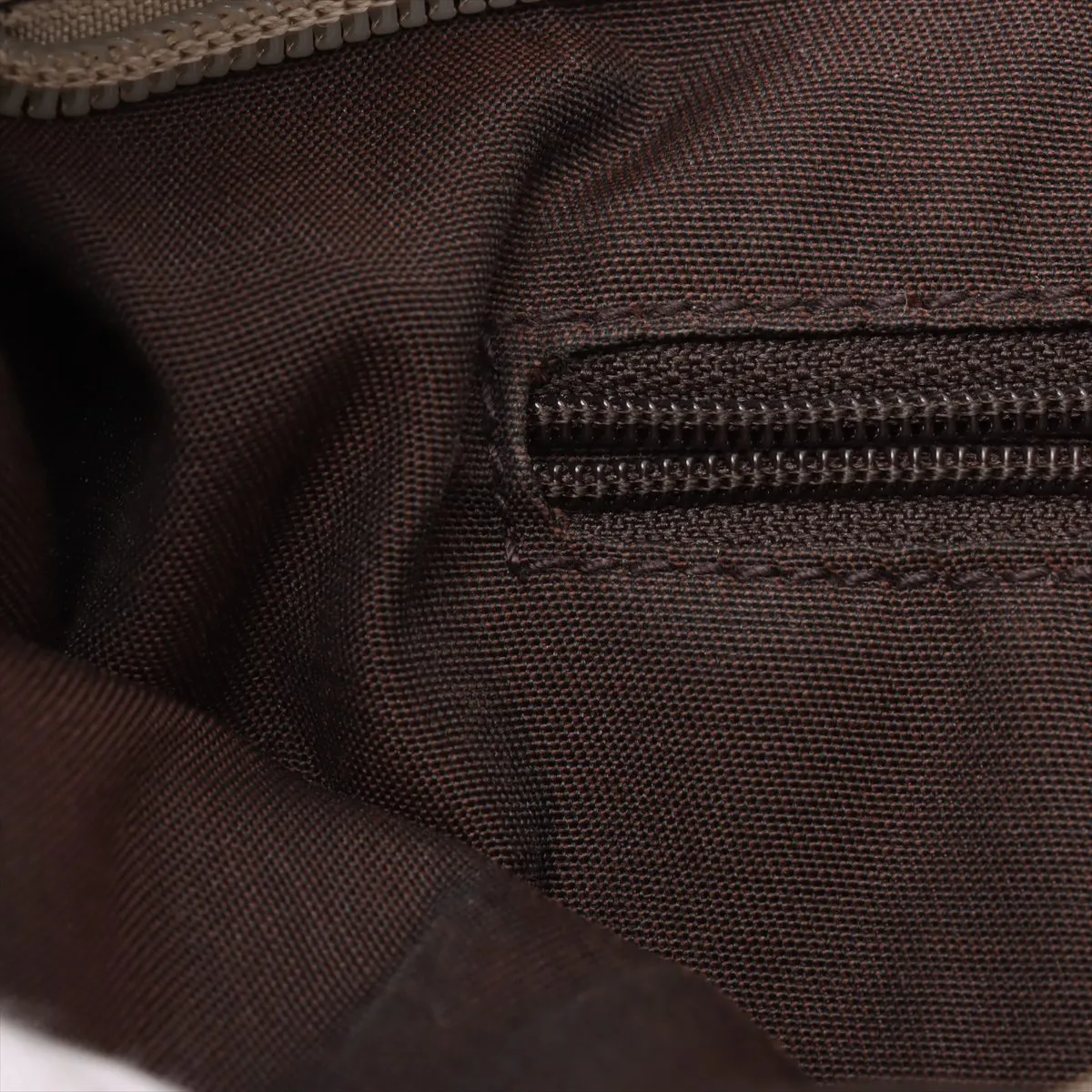 GG Canvas x Leather Shoulder Bag Beige 388924 Outlet — view 12