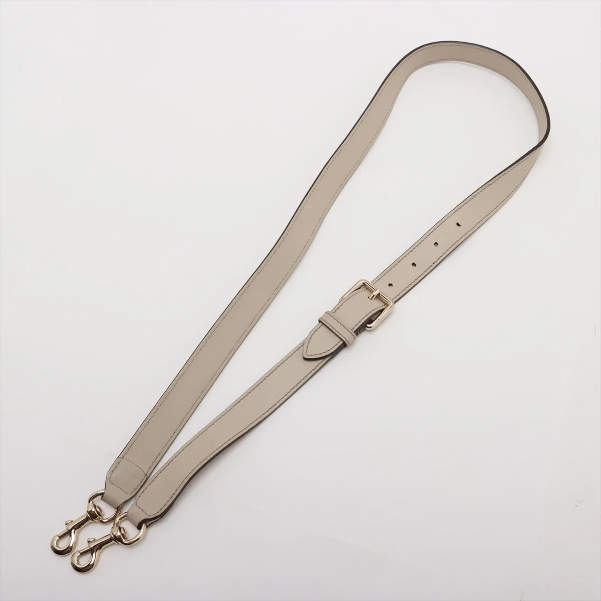 GG Canvas x Leather Shoulder Bag Beige 388924 Outlet — view 5