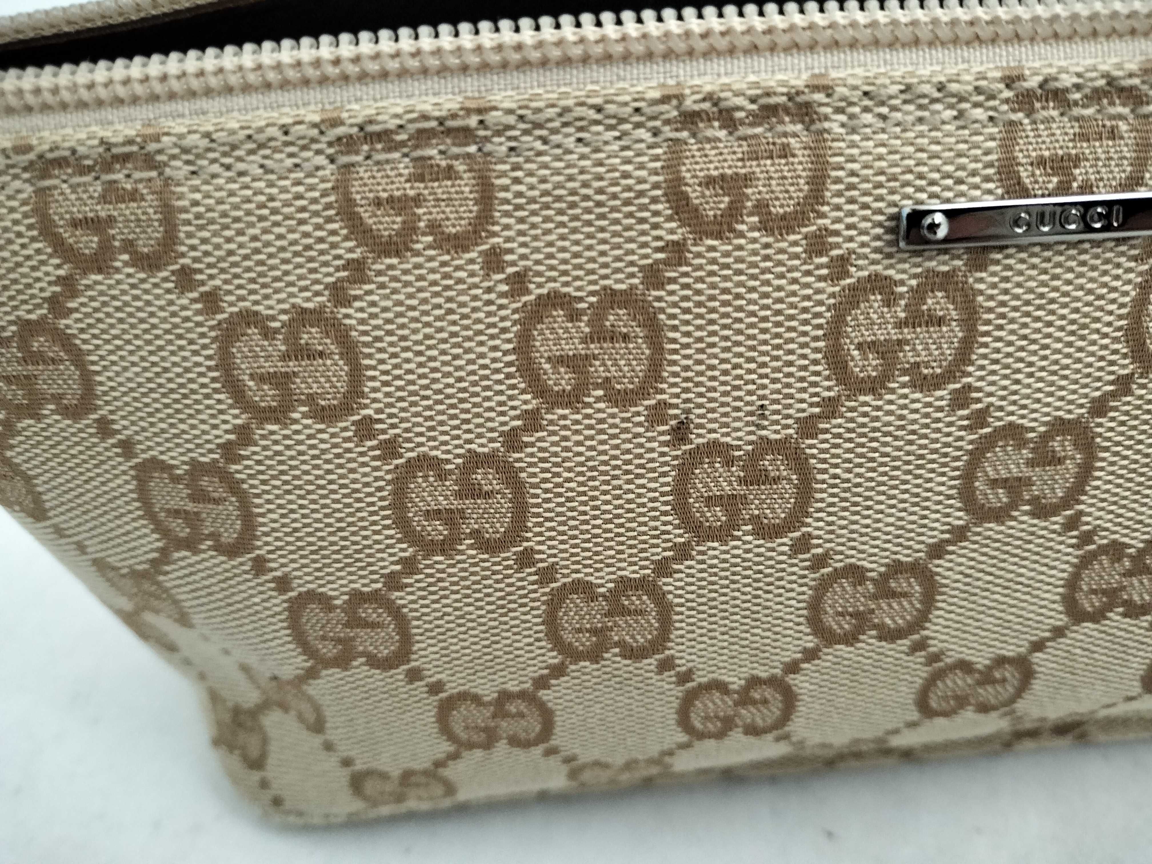 GG Canvas Accessory Pouch, Beige — view 14