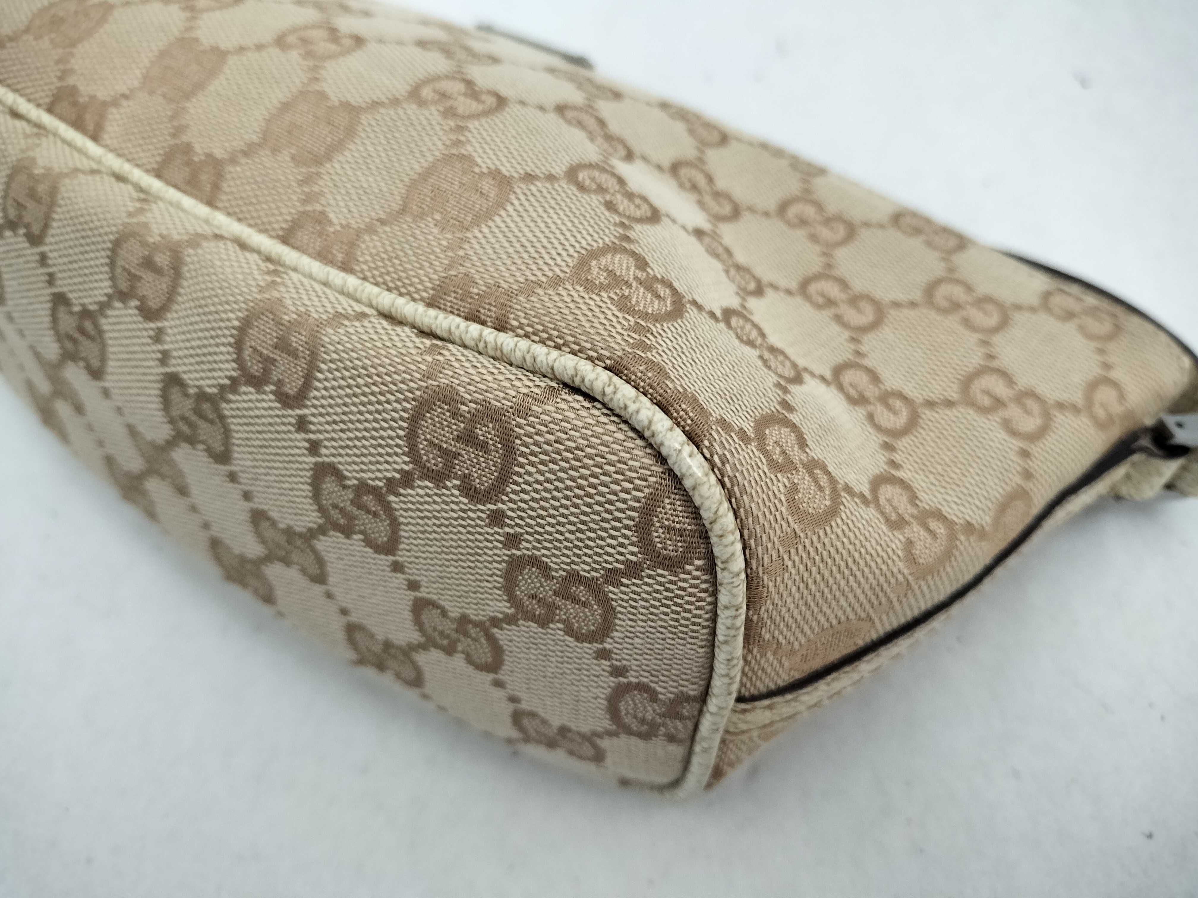 GG Canvas Accessory Pouch, Beige — view 7