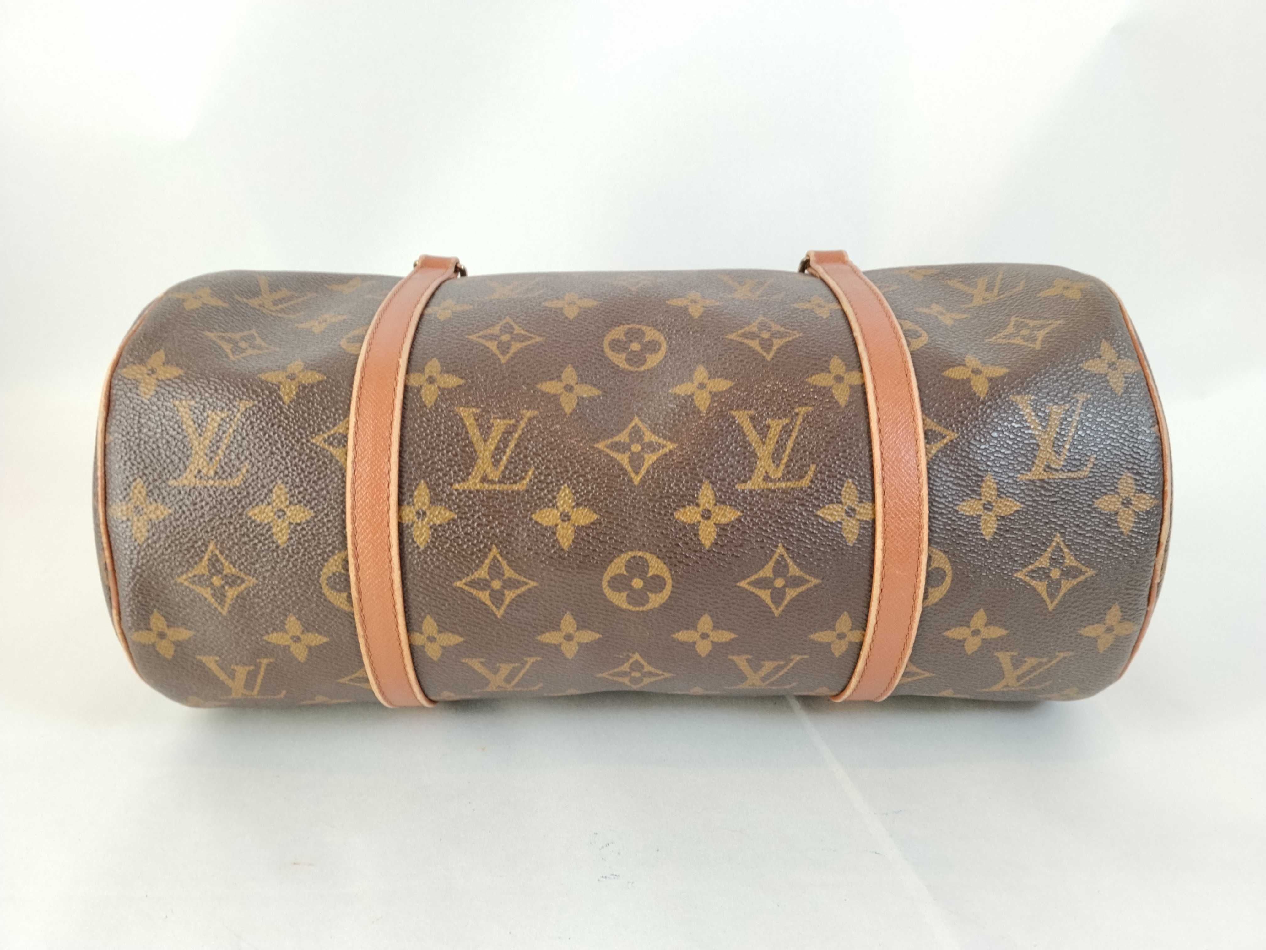 Monogram Louis Vuitton Papillon 30 (older model) M51365 Monogram Handbag — view 8