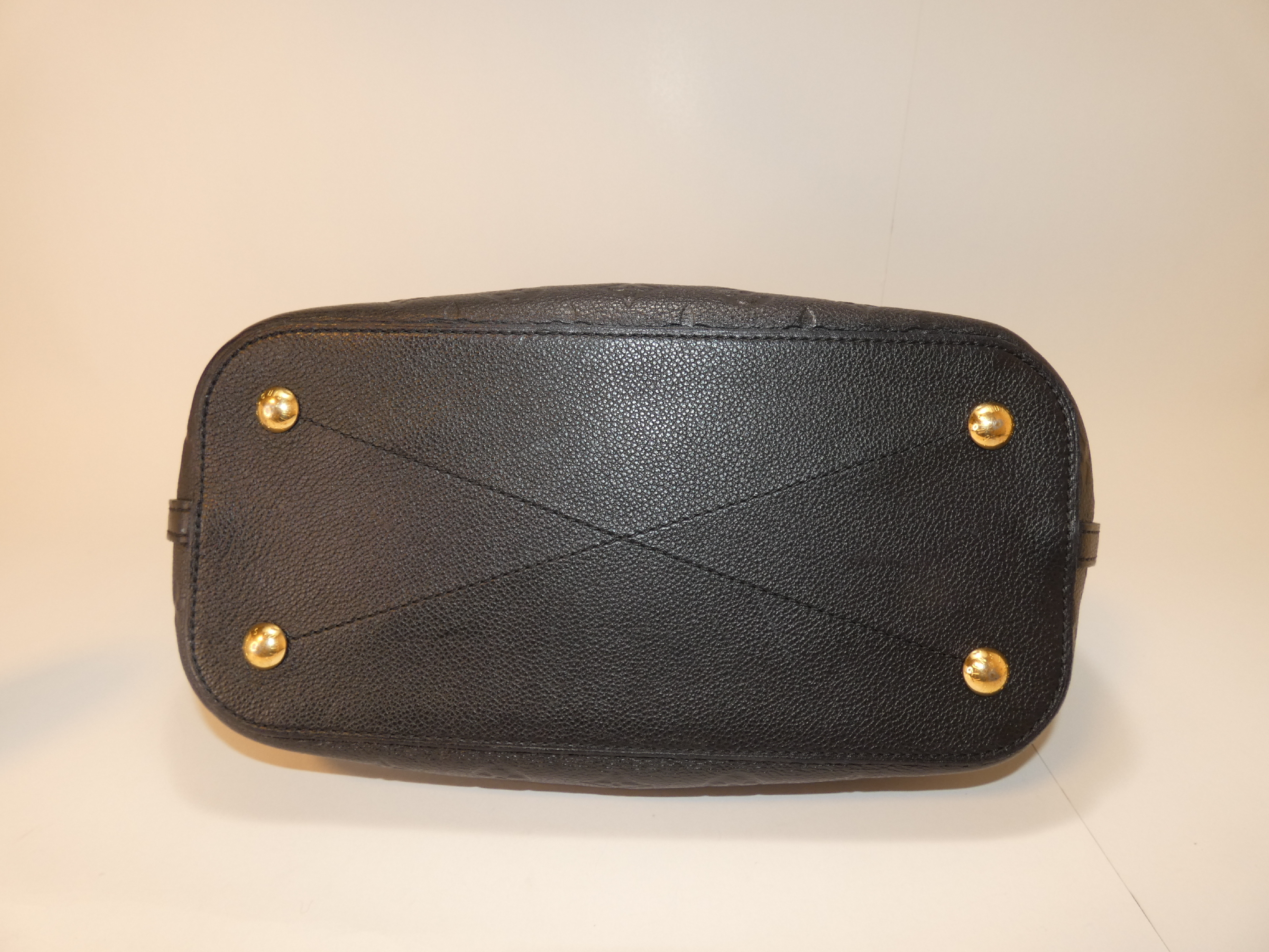 2-way Mazarine PM Empreinte Black Handbag — view 5