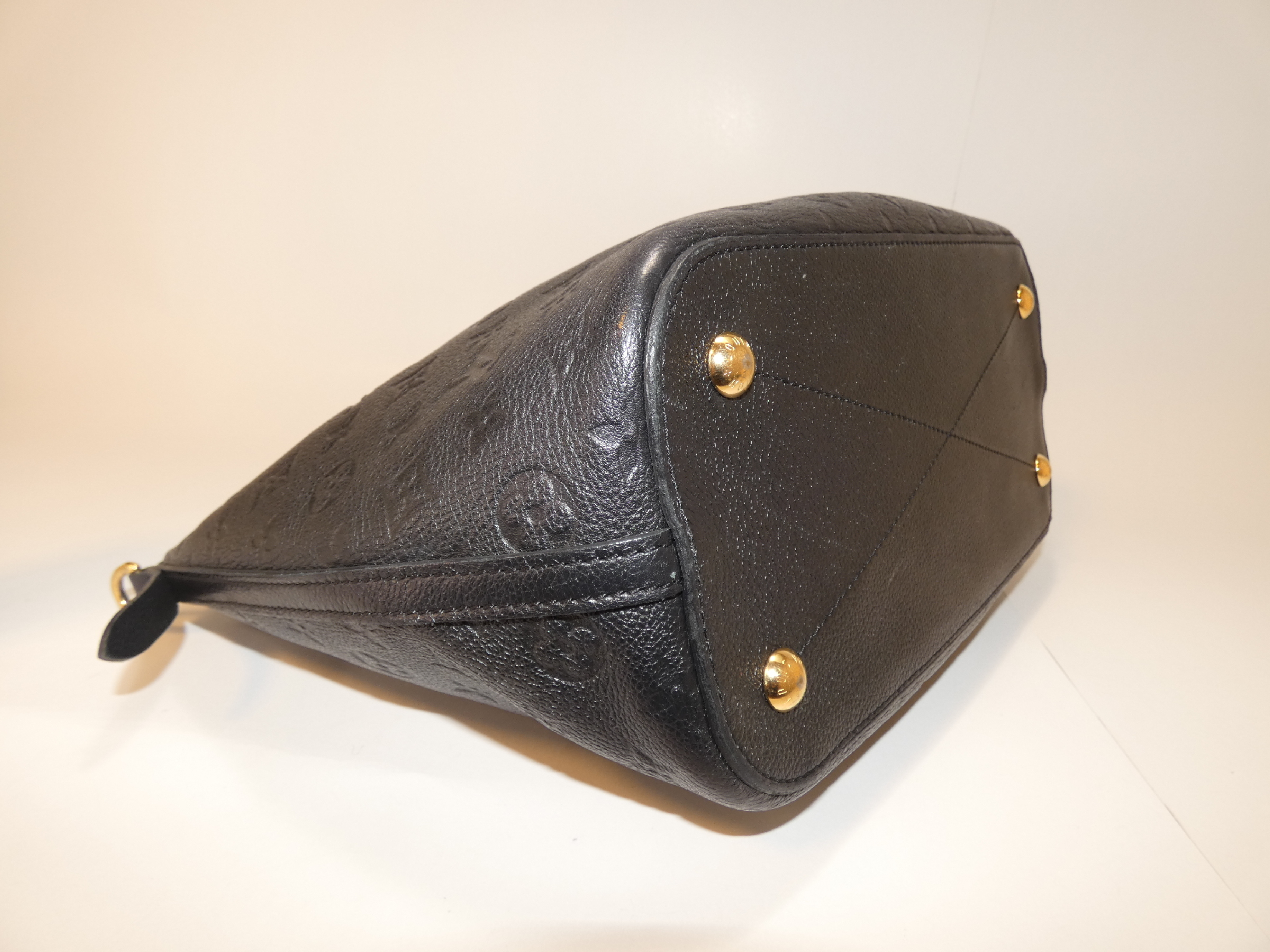 2-way Mazarine PM Empreinte Black Handbag — view 6