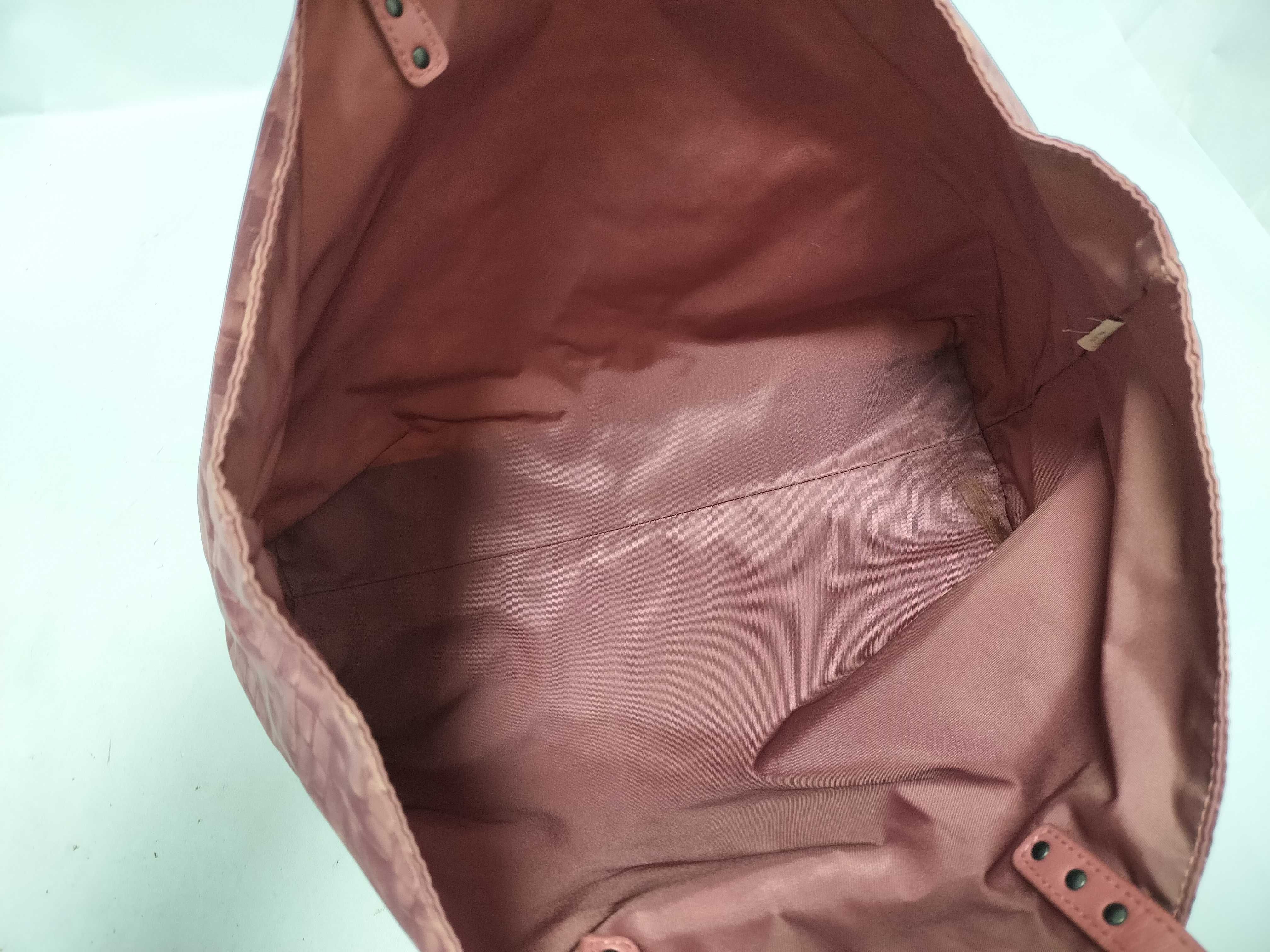 Intrecciato Bottega Veneta Intrecciato Illusion Nylon x Leather Tote Bag — view 8