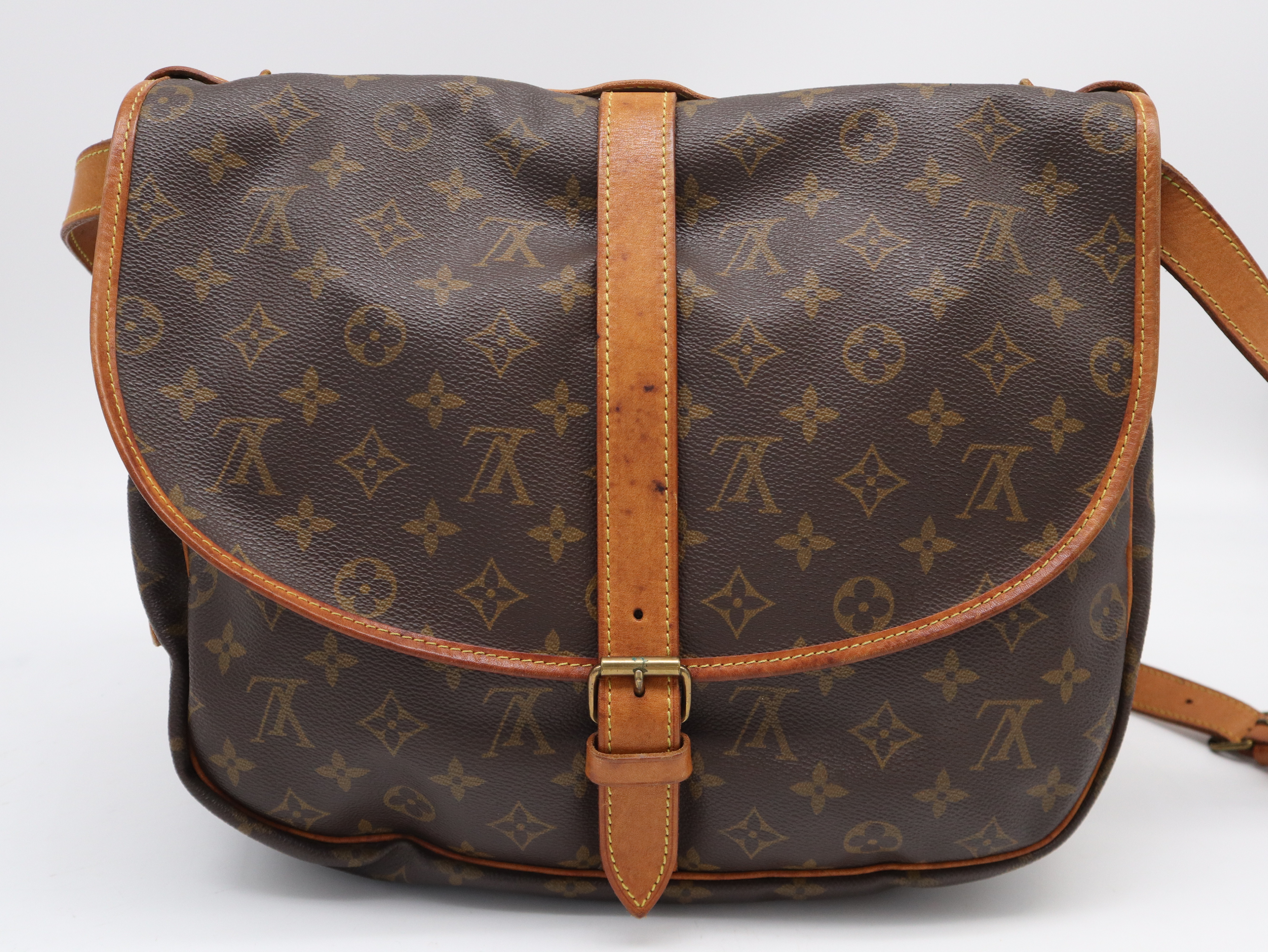 M42254 Monogram Saumur 35 Shoulder Bag — view 2