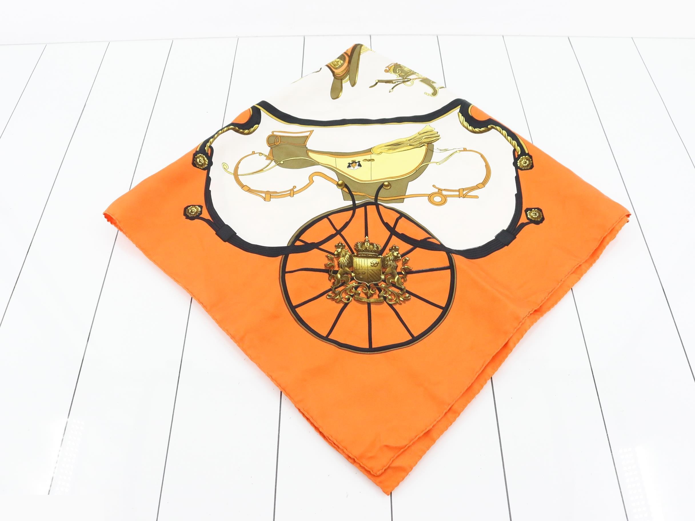 Carre 90 Orange
