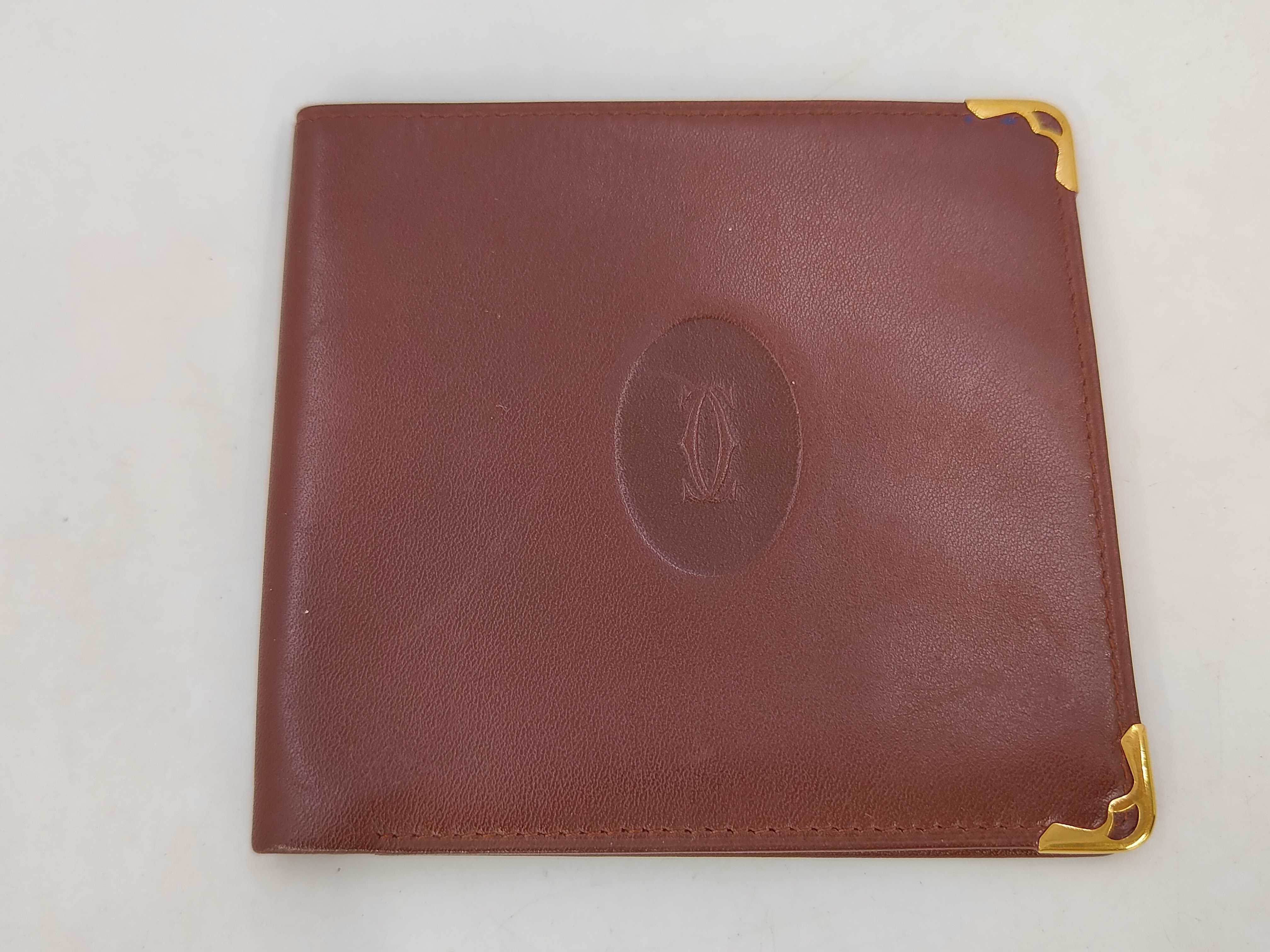 Must Bi-fold Wallet, Bordeaux Leather Wallet