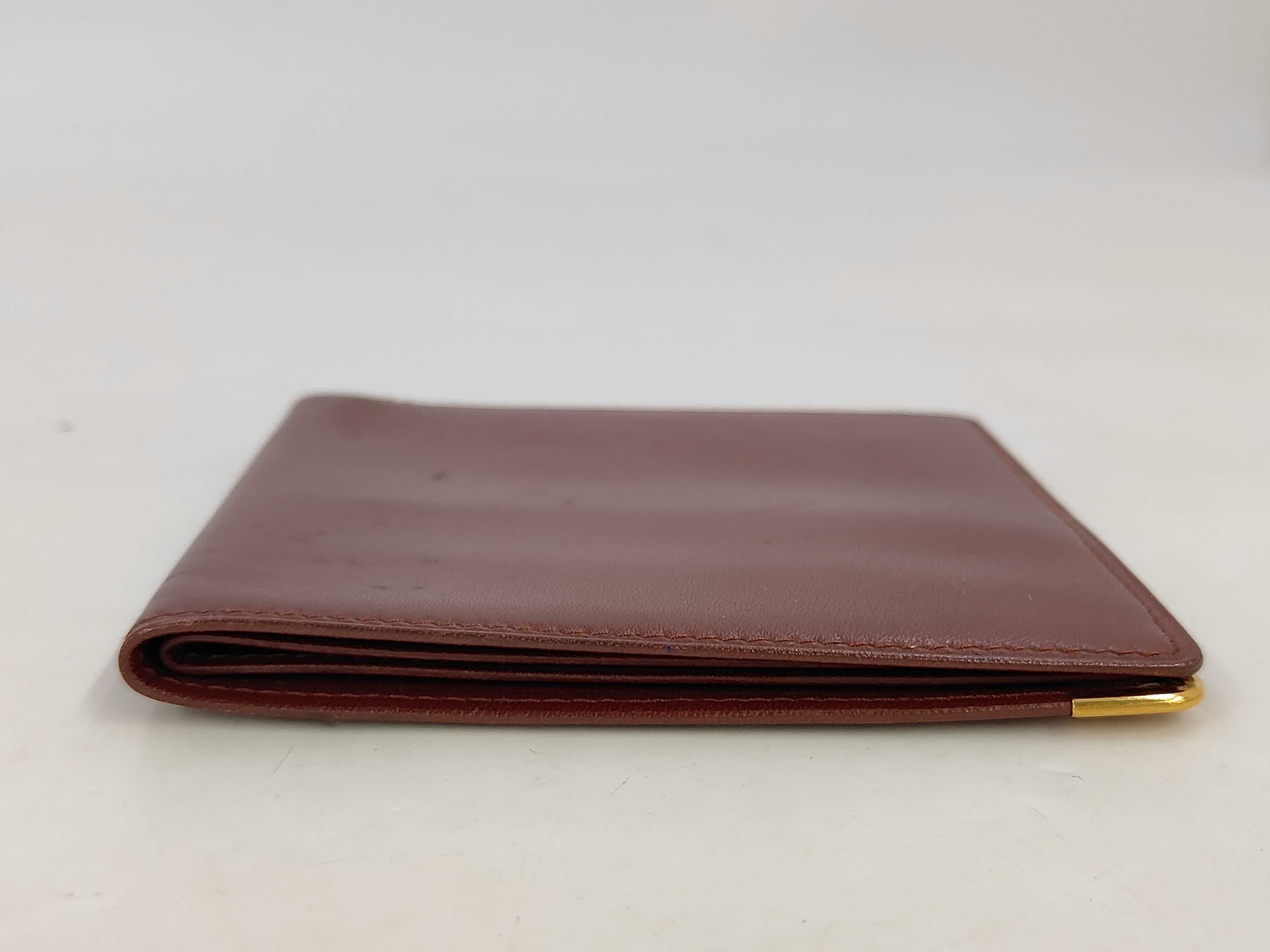 Must Bi-fold Wallet, Bordeaux Leather Wallet — view 7
