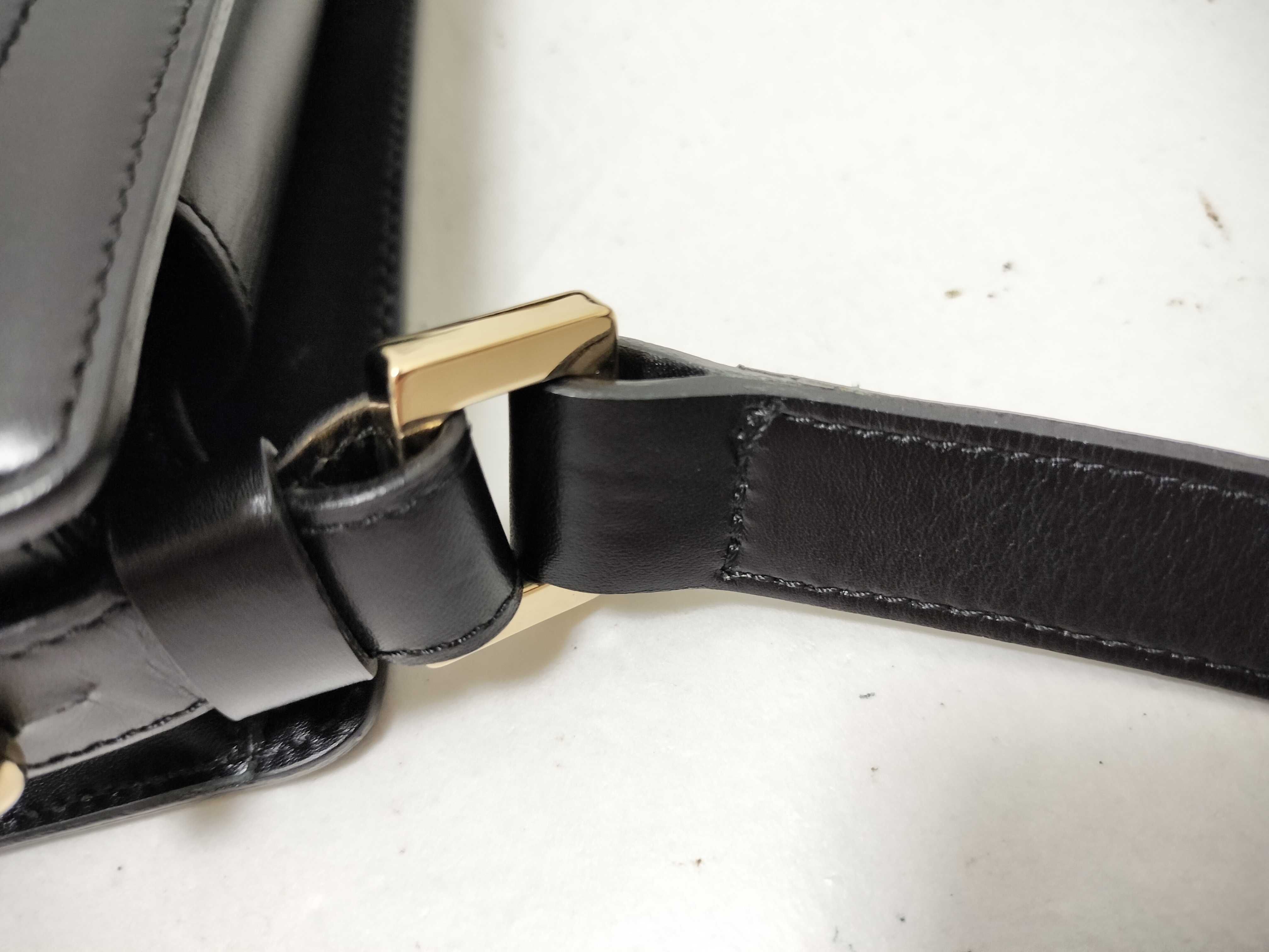 Triomphe One-Shoulder Bag, Leather, Calfskin Shoulder Bag — view 5