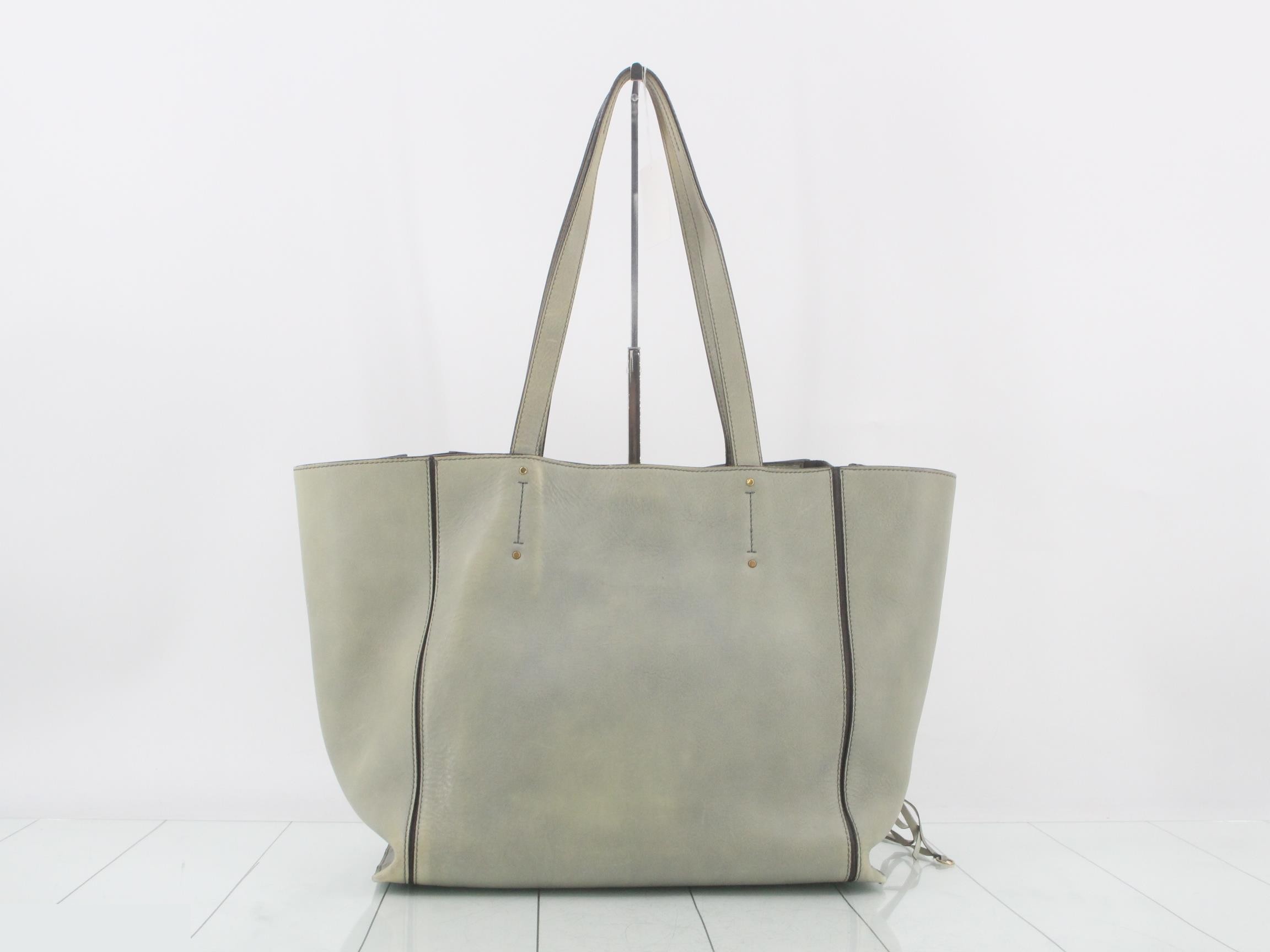 Milo Leather Tote Bag — view 2