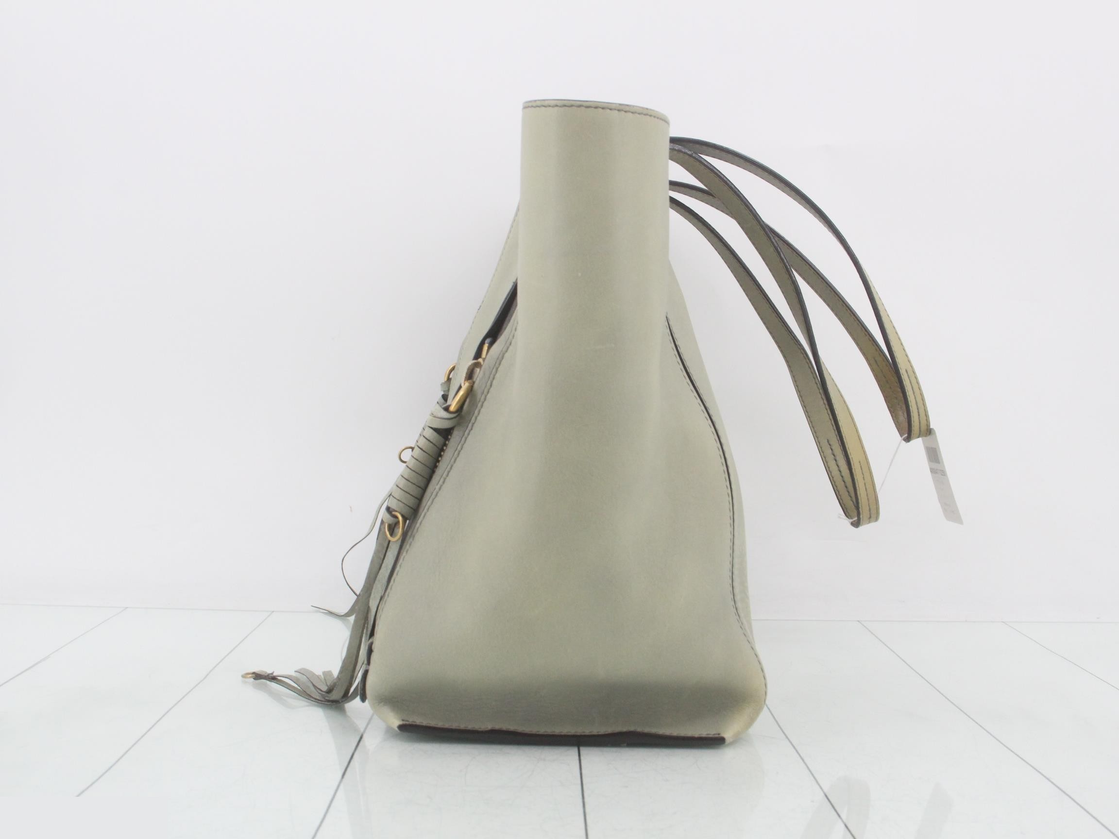 Milo Leather Tote Bag — view 3