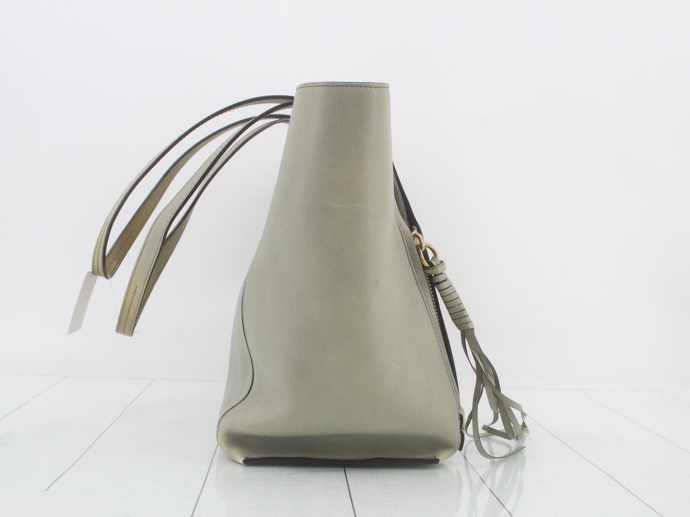 Milo Leather Tote Bag — view 4